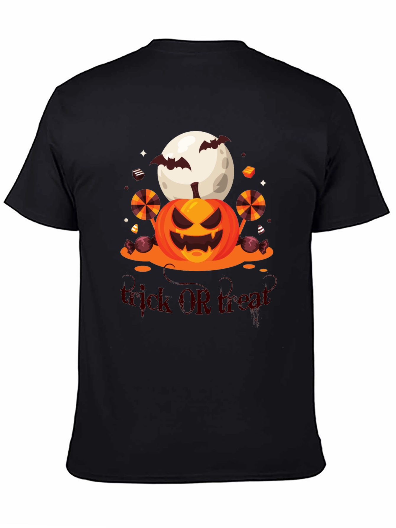 Halloween Trick or Treat Graphic Tee