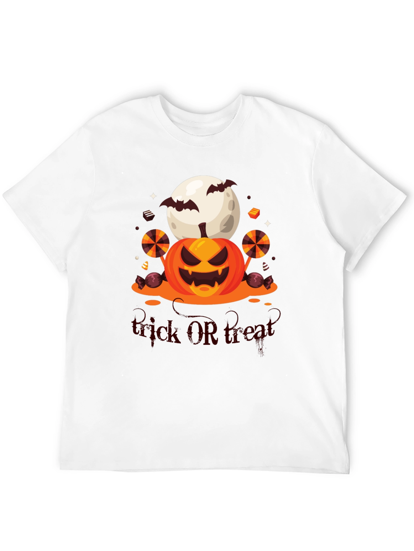 Halloween Trick or Treat Graphic Tee