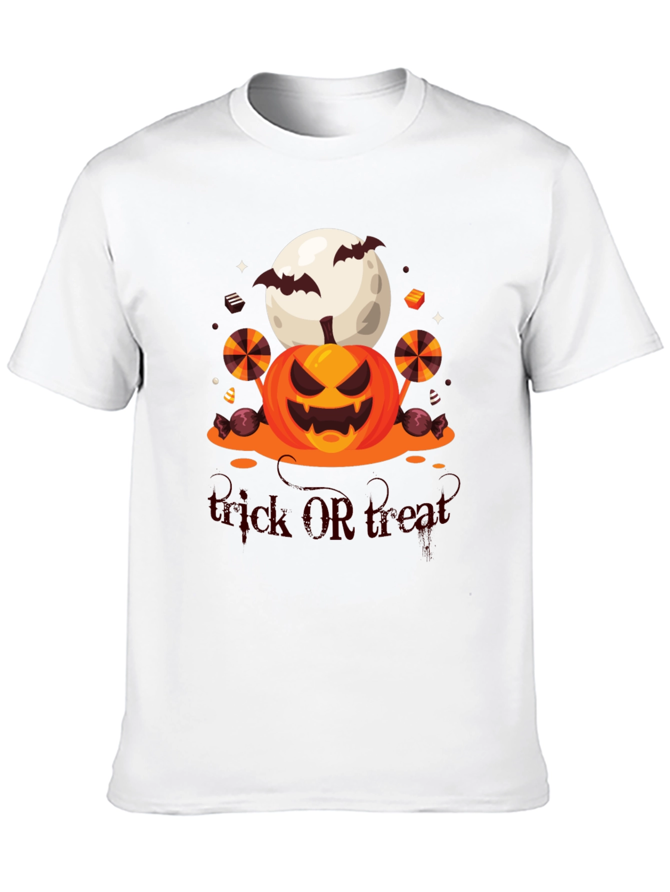 Halloween Trick or Treat Graphic Tee