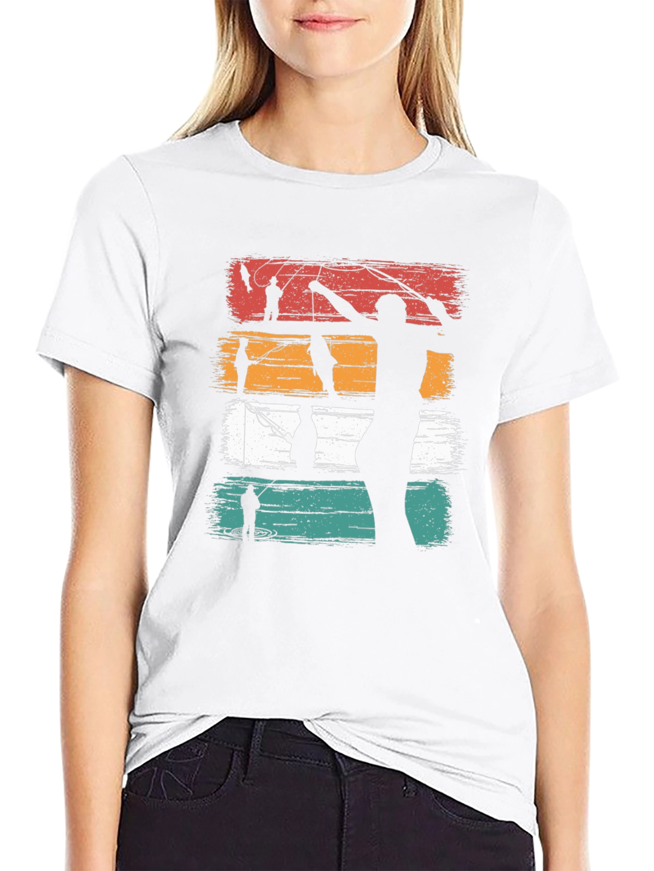 Retro Fishing Graphic T-Shirt - Angler Tee