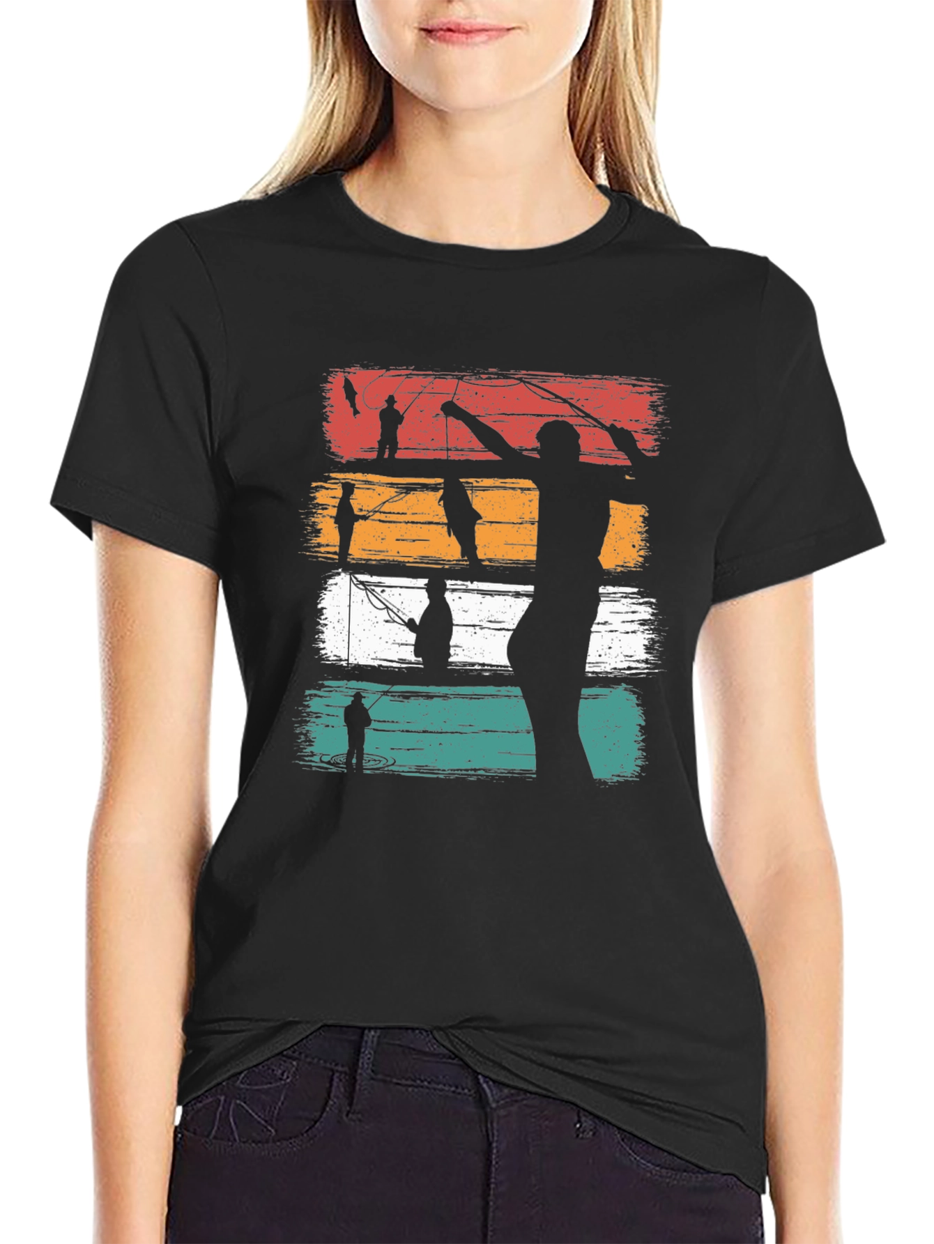 Retro Fishing Graphic T-Shirt - Angler Tee