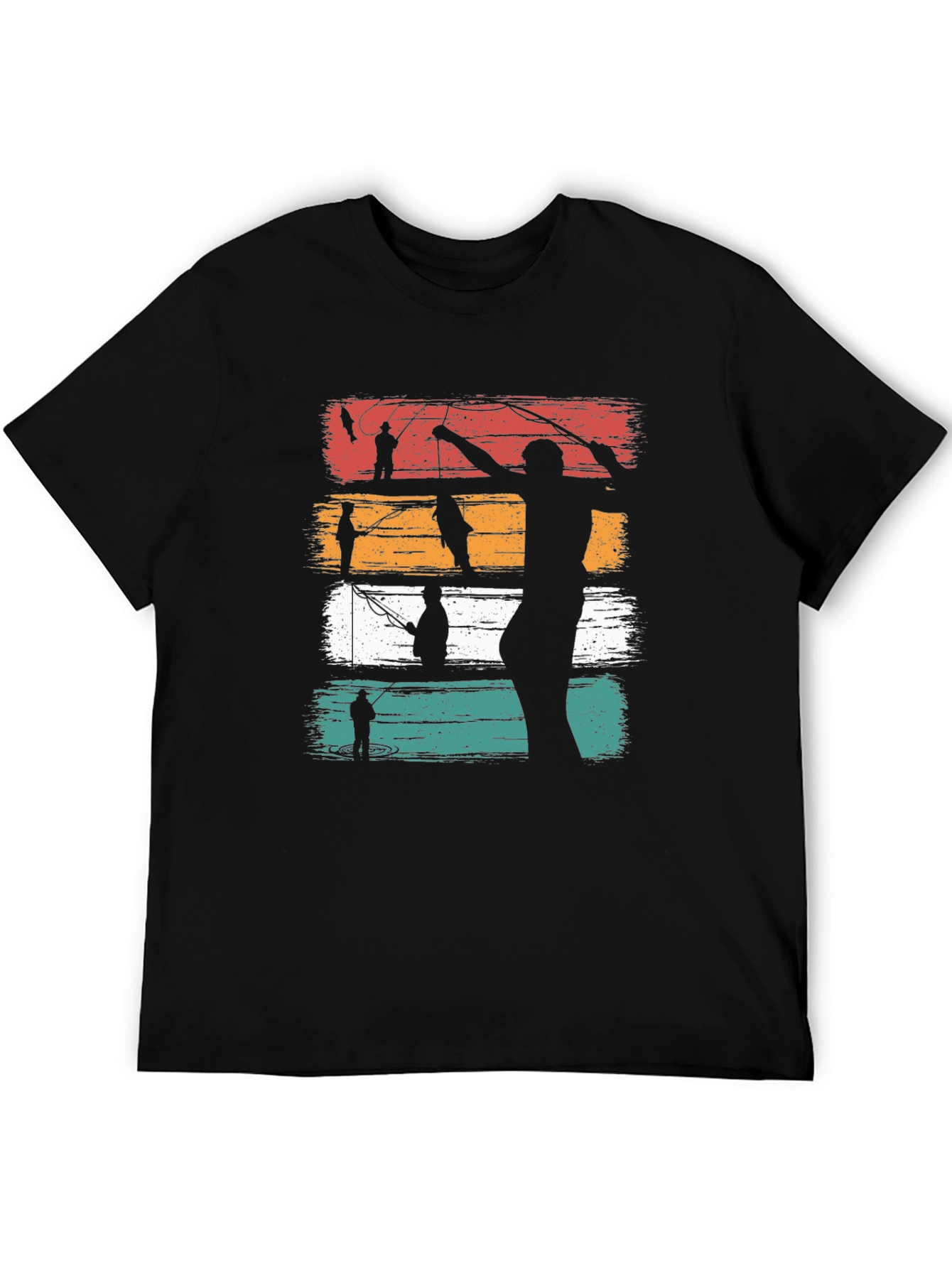Retro Fishing Graphic T-Shirt - Angler Tee