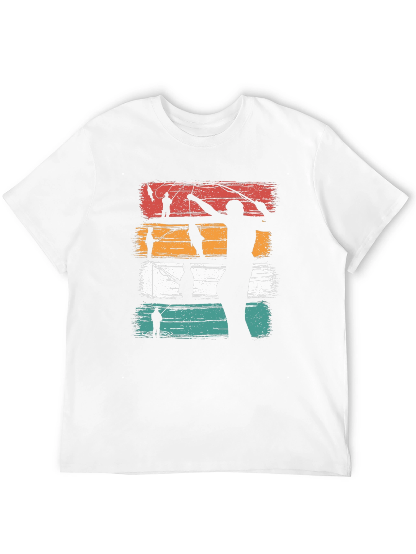 Retro Fishing Graphic T-Shirt - Angler Tee