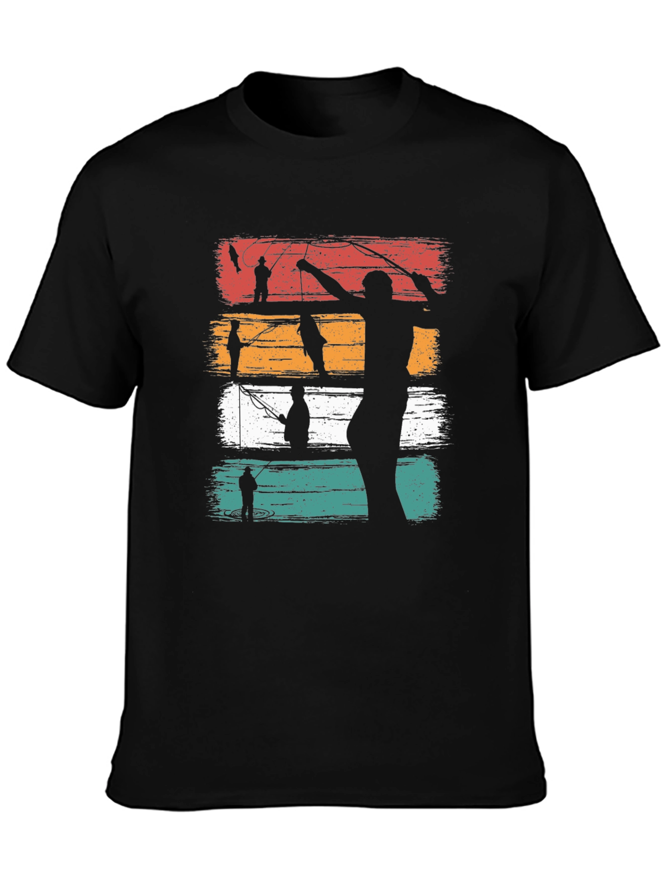 Retro Fishing Graphic T-Shirt - Angler Tee