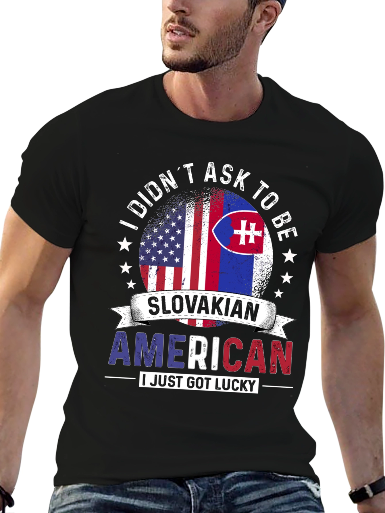 Slovakian American Pride T-Shirt