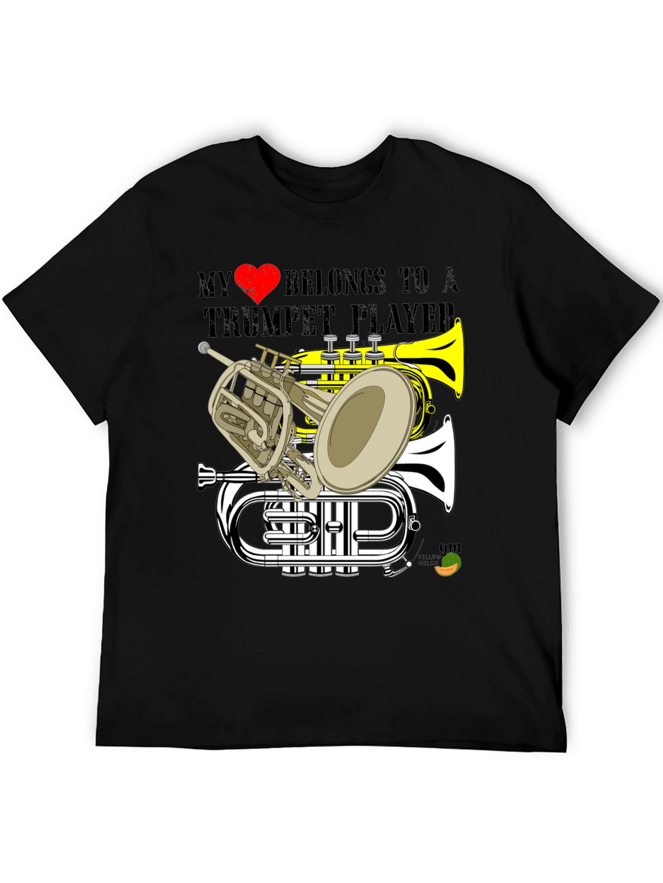 Trumpet Player T-Shirt - Music Lover Gift