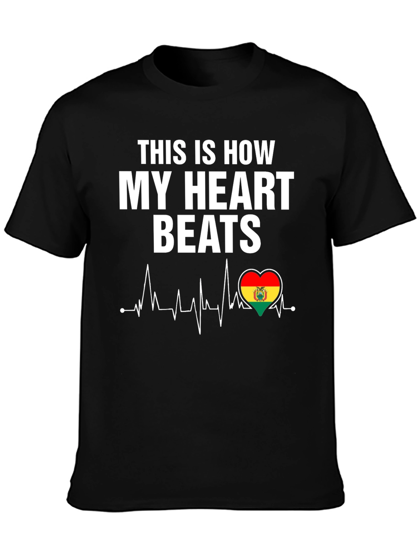 Bolivia Heartbeat T-Shirt