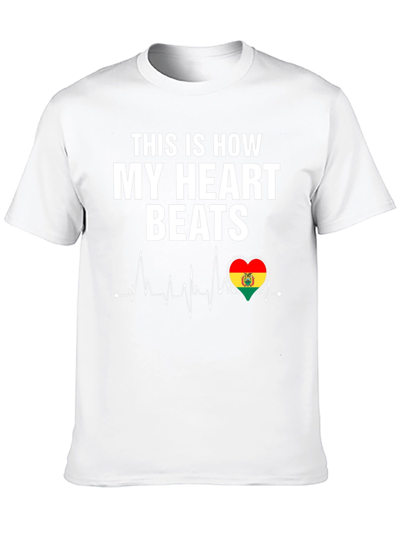 Bolivia Heartbeat T-Shirt
