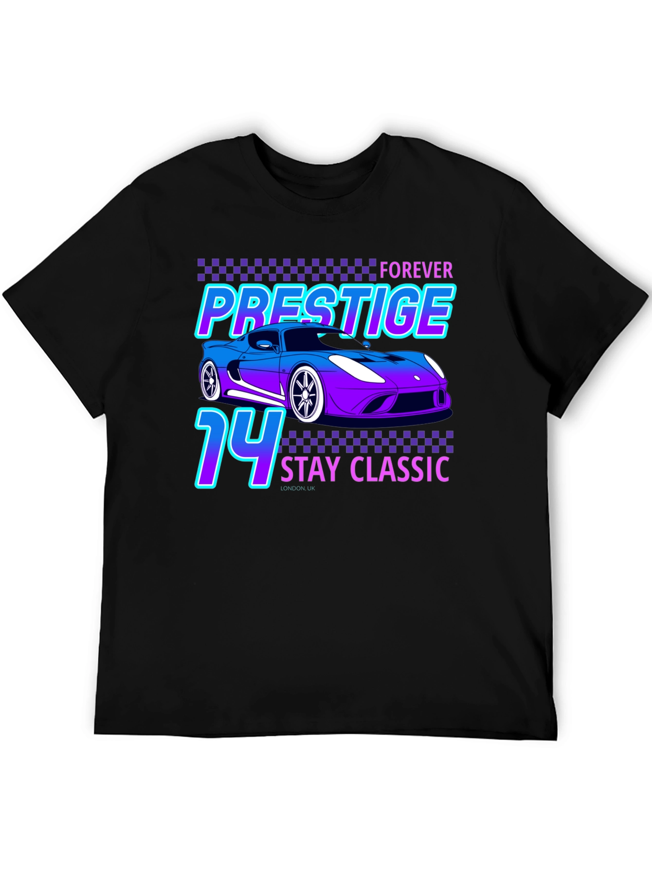 Prestige Forever Stay Classic 74 Car T-Shirt
