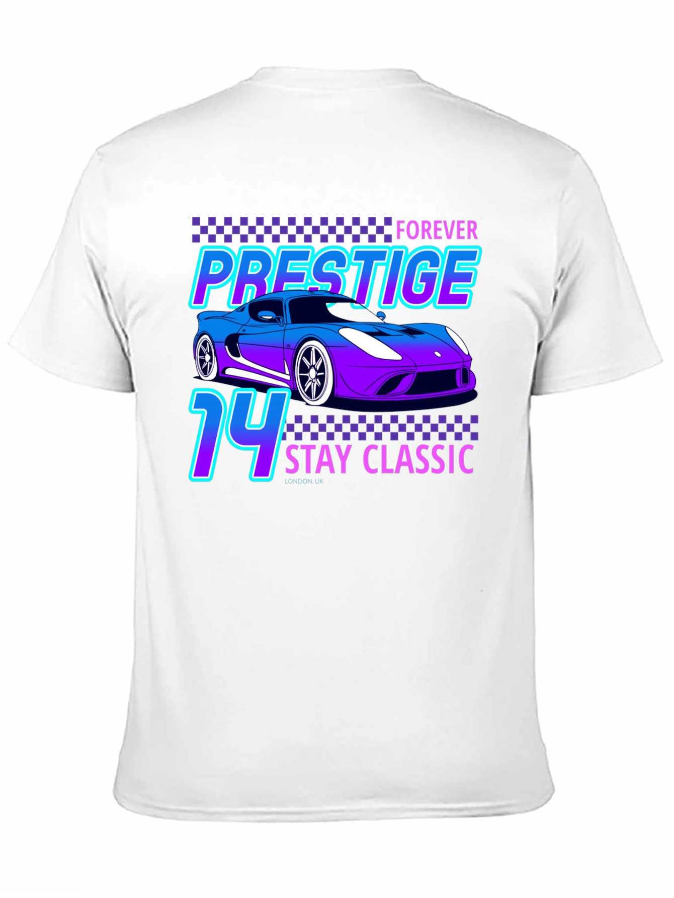 Prestige Forever Stay Classic 74 Car T-Shirt