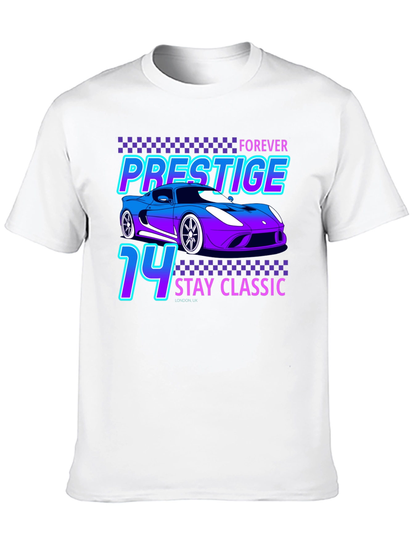 Prestige Forever Stay Classic 74 Car T-Shirt