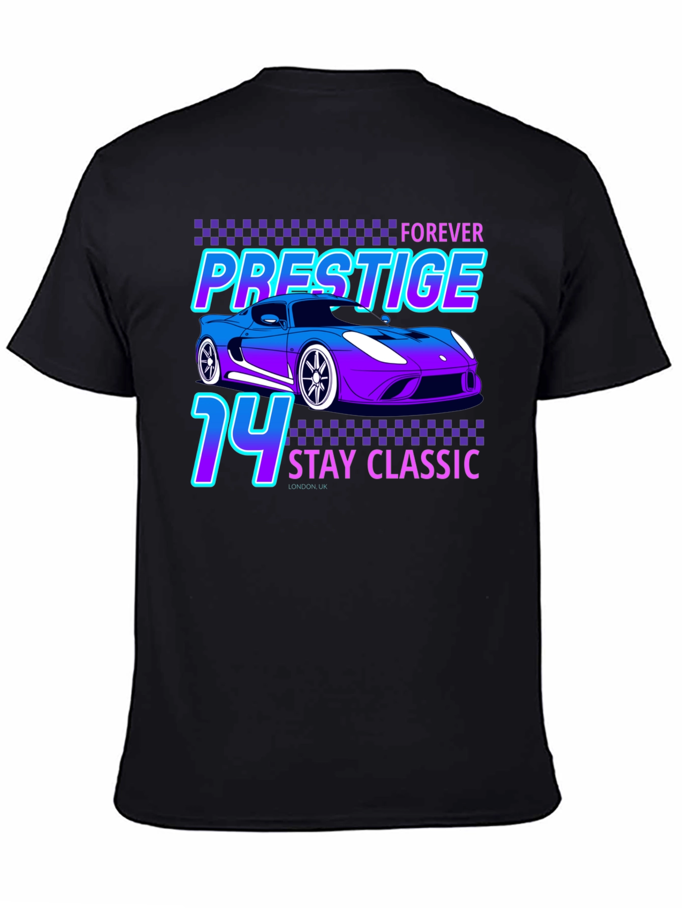 Prestige Forever Stay Classic 74 Car T-Shirt