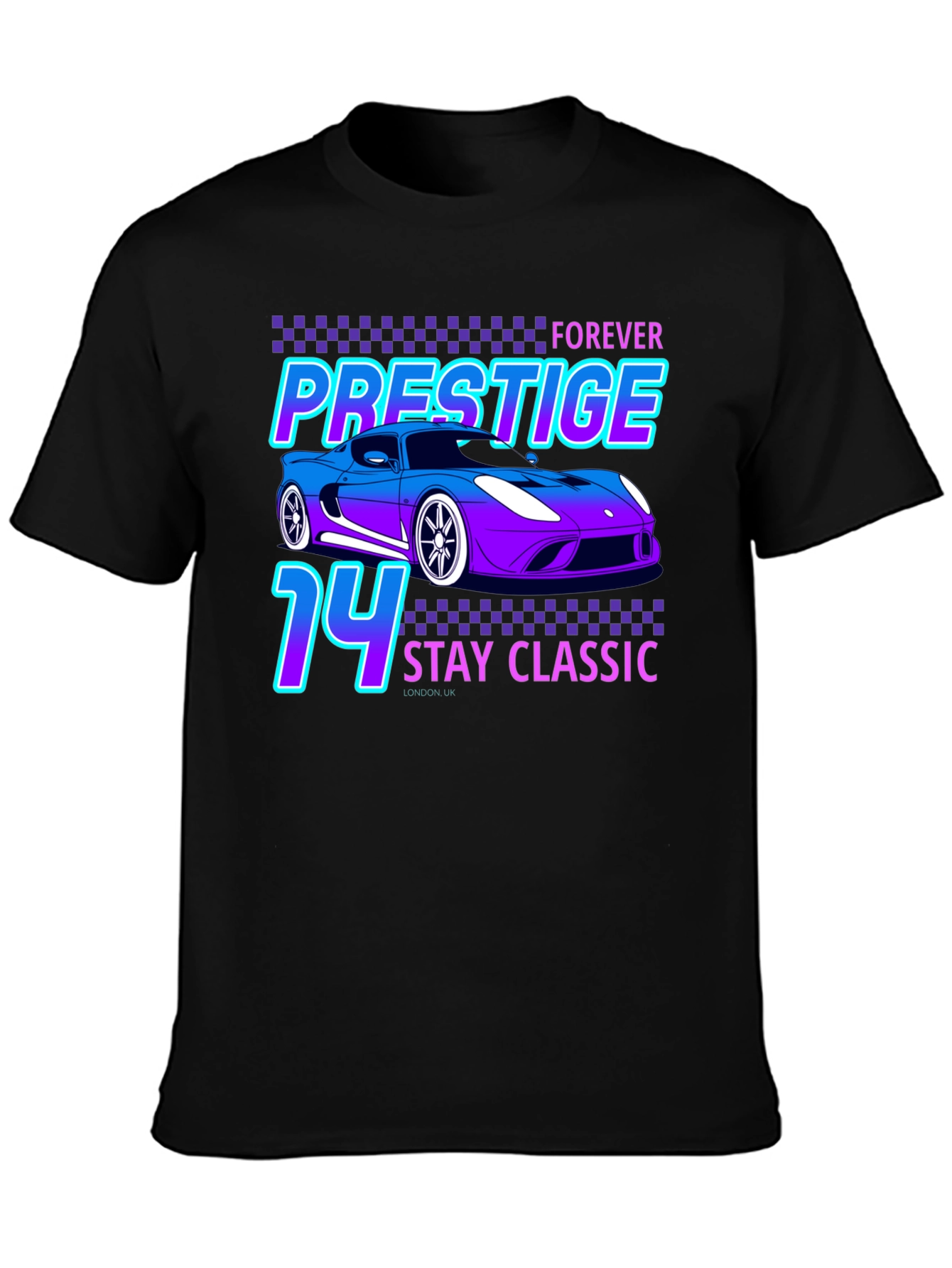 Prestige Forever Stay Classic 74 Car T-Shirt