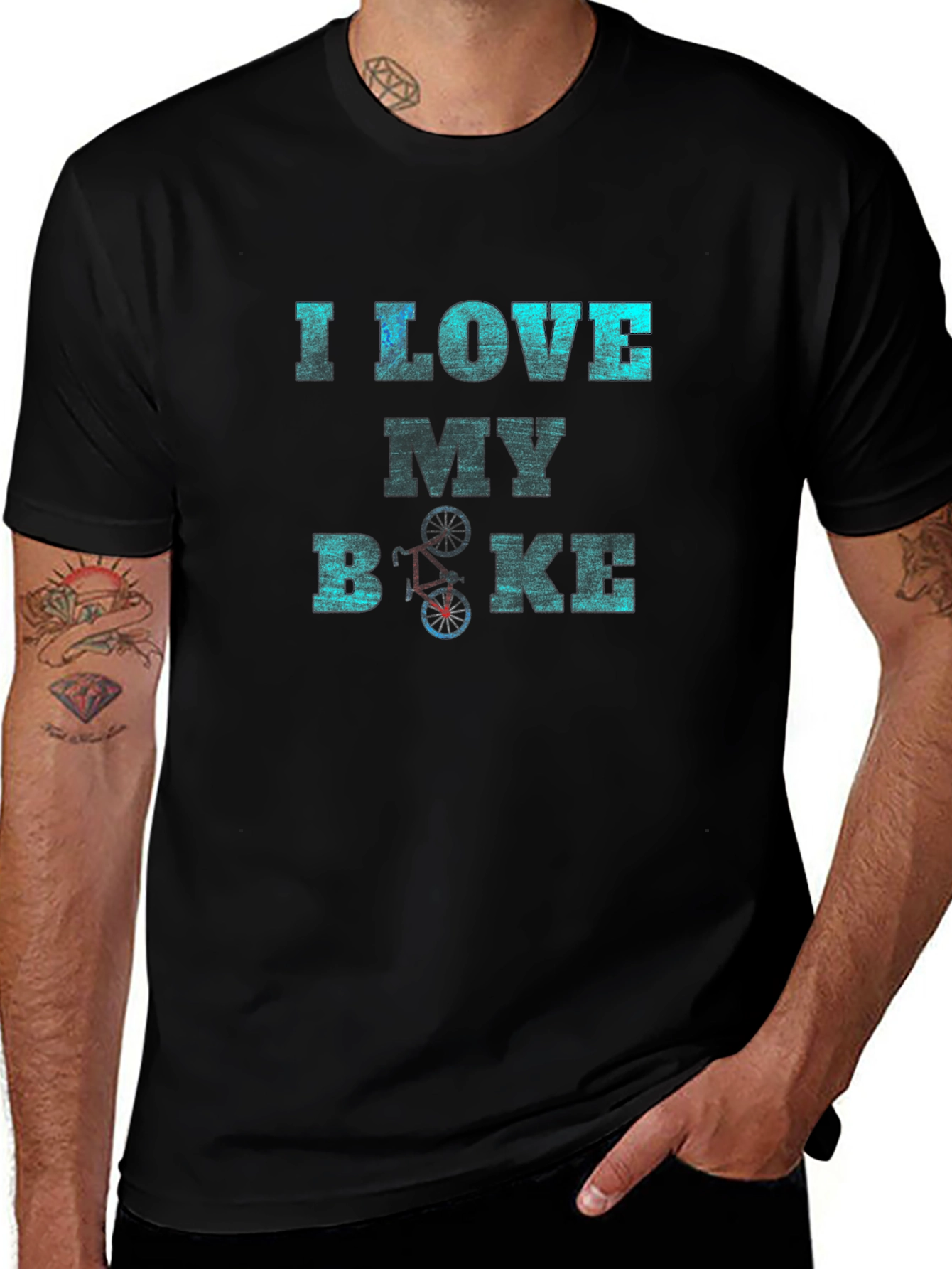 I Love My Bike Graphic Tee - Bikers Choice