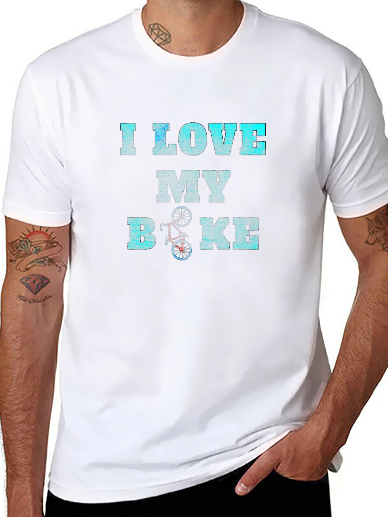 I Love My Bike Graphic Tee - Bikers Choice