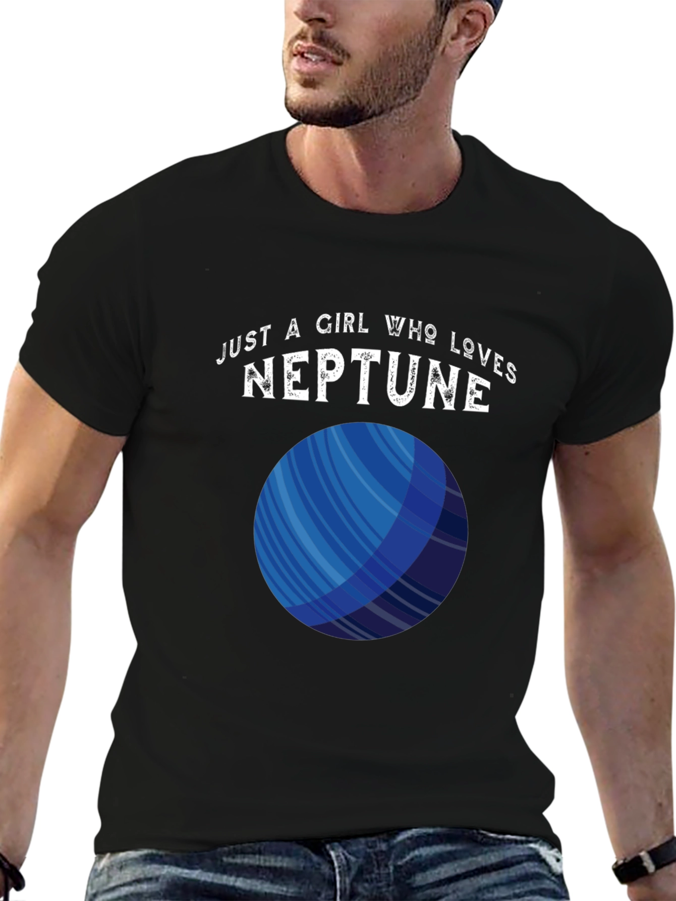 Neptune Lover Graphic T-Shirt