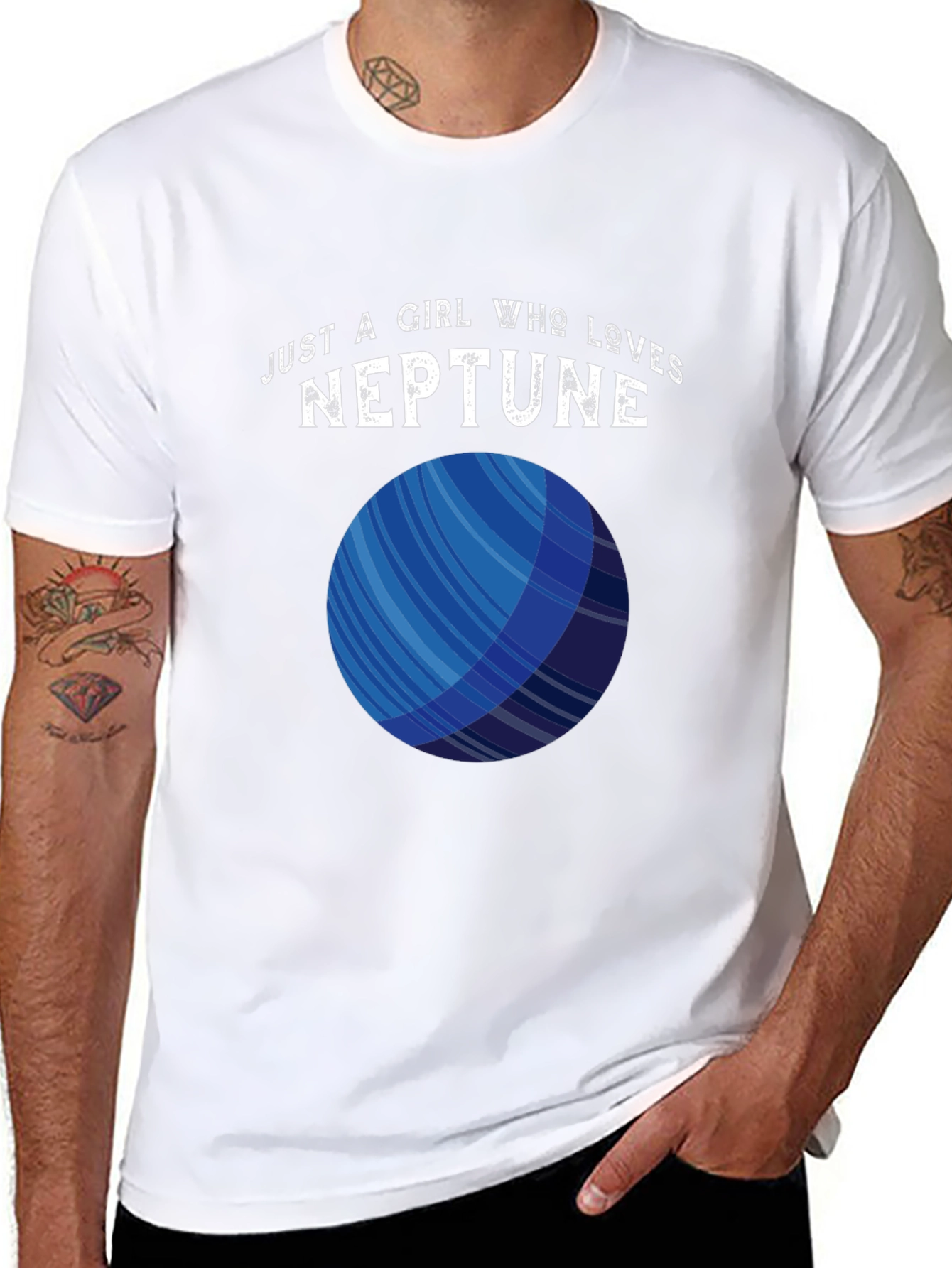 Neptune Lover Graphic T-Shirt