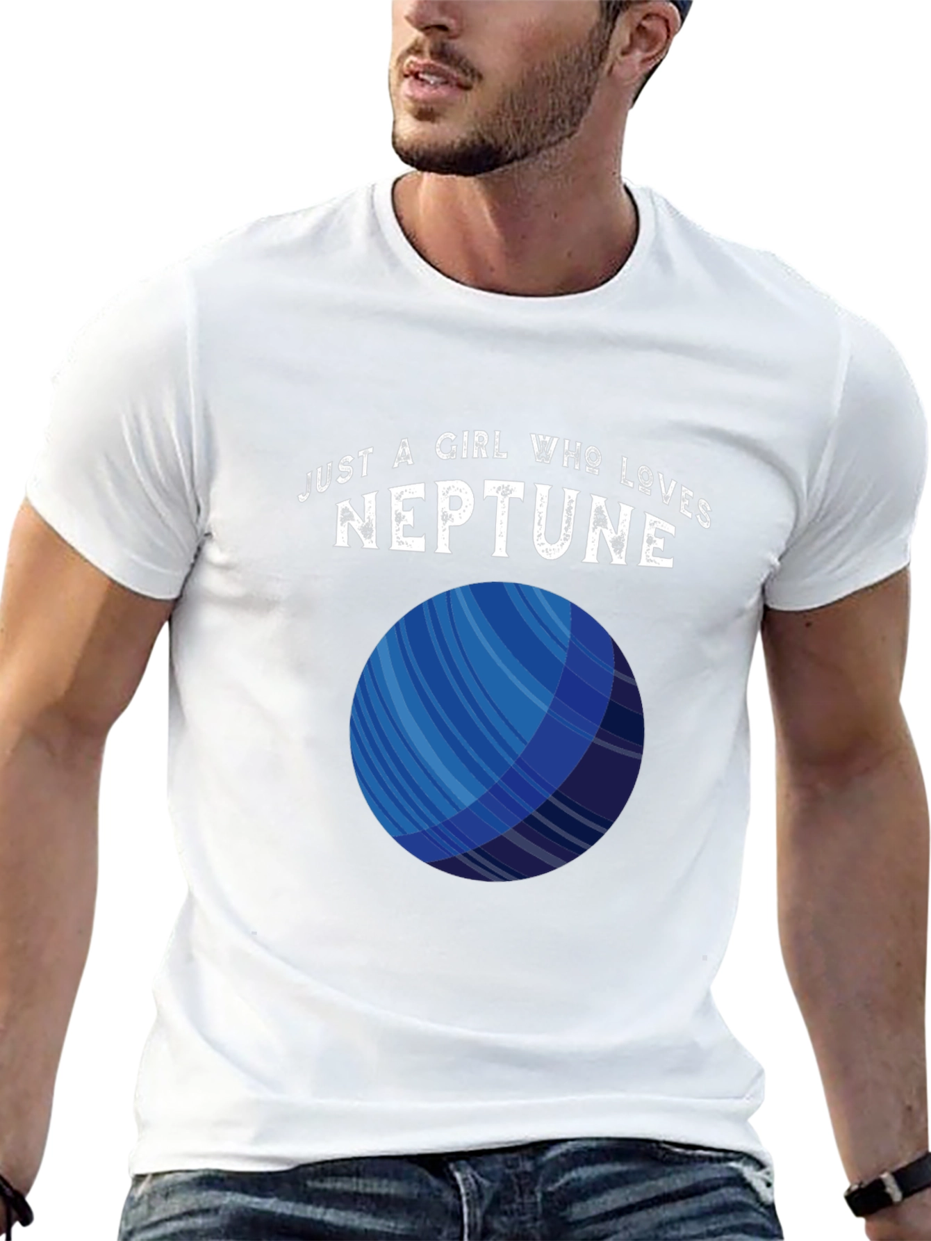Neptune Lover Graphic T-Shirt