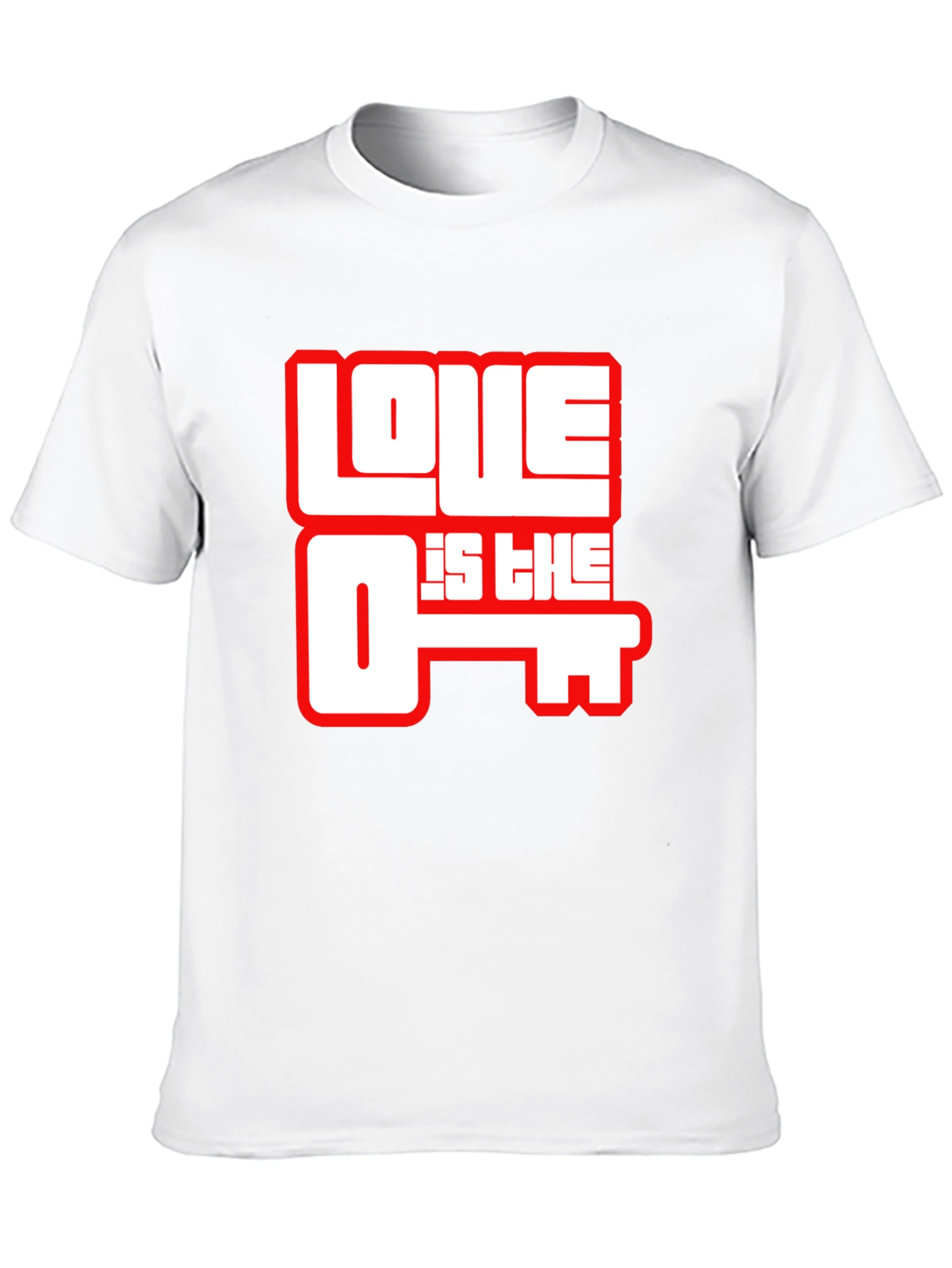 Love is the Key Graphic T-Shirt - Black