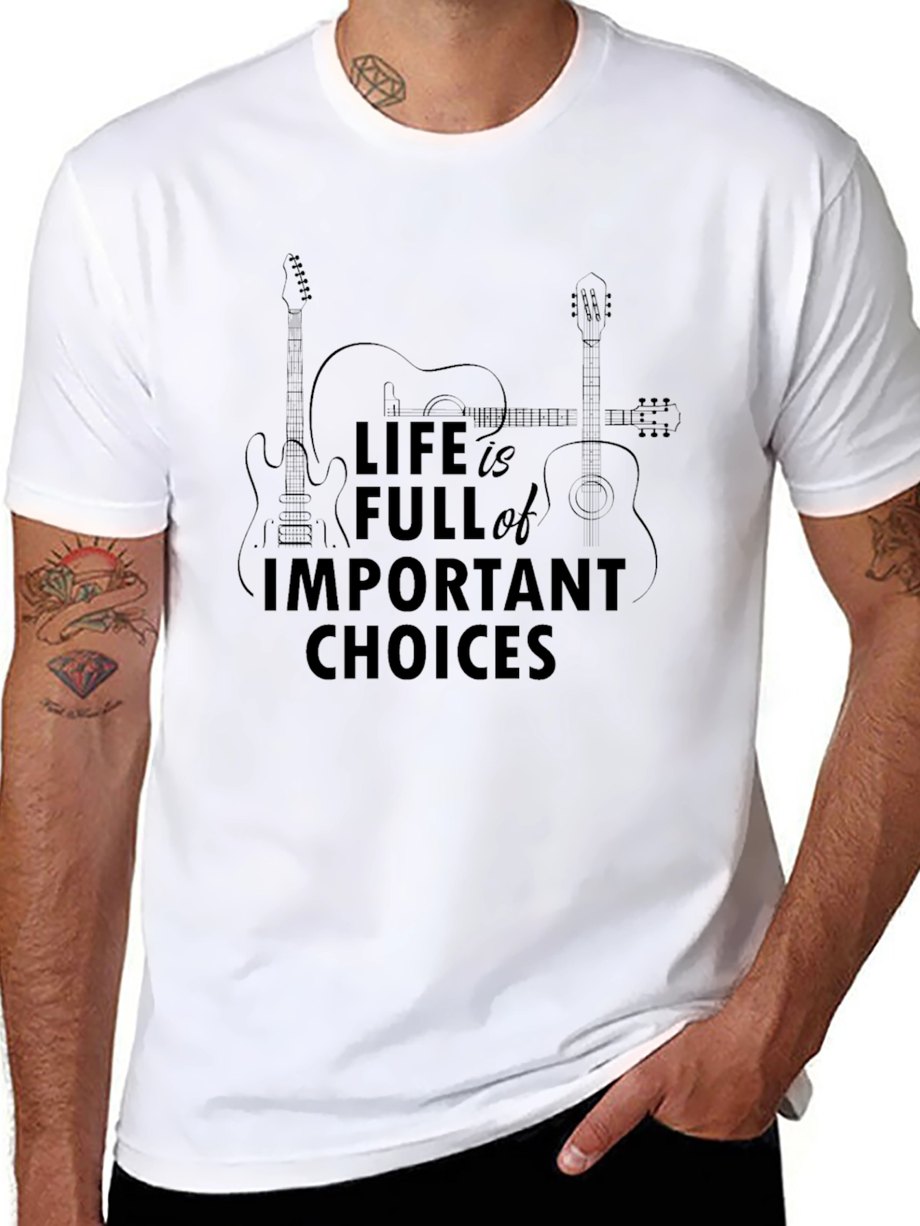 Life is Full of Important Choices Graphic T-Shirt
