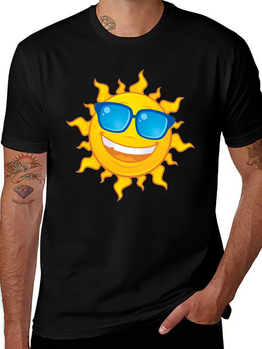 Funny Sun Graphic T-Shirt