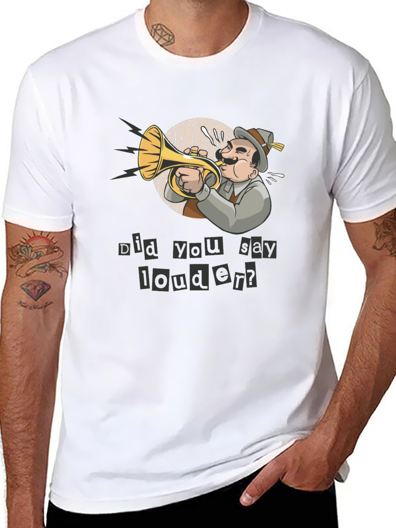Funny Did You Say Louder? T-Shirt