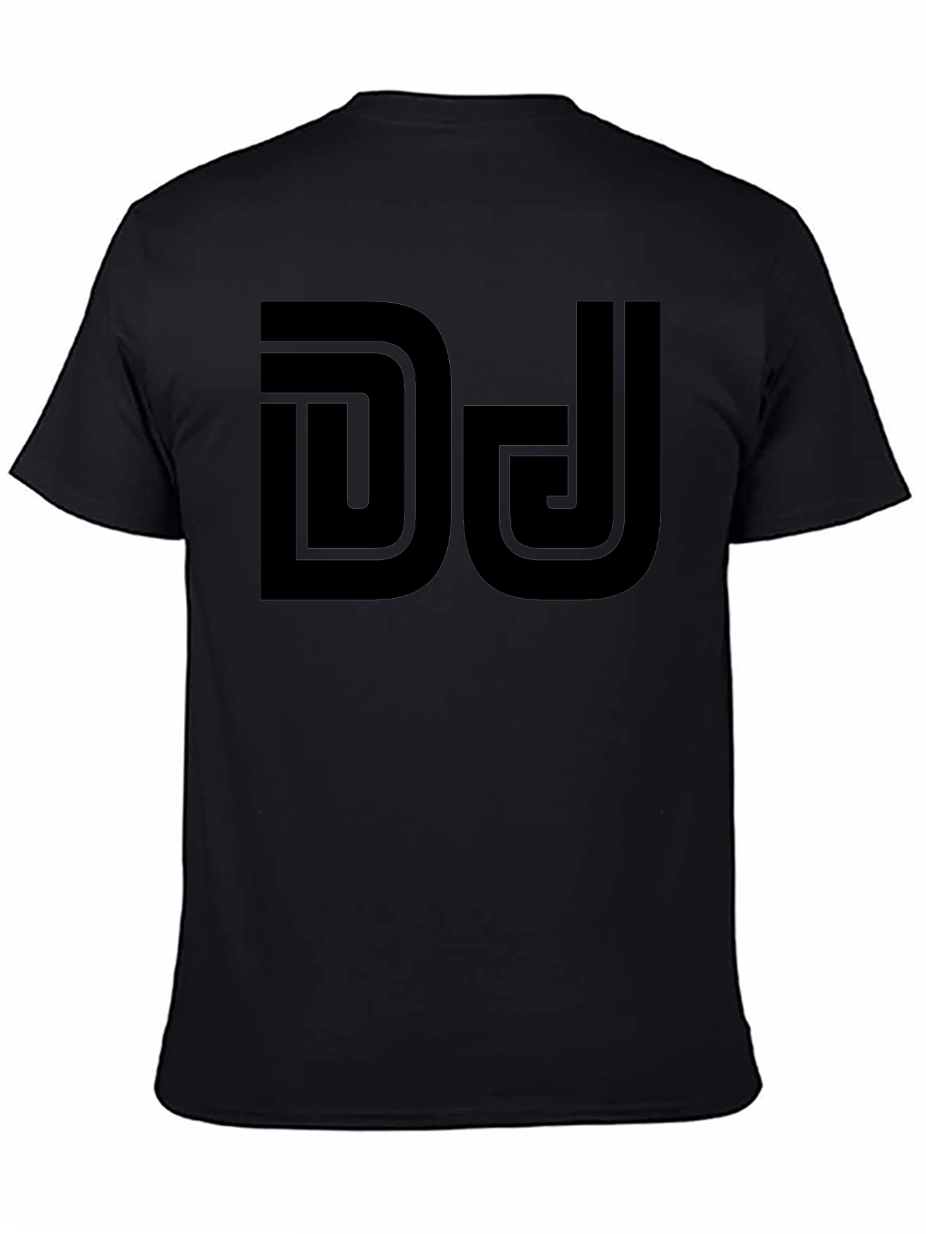 DJ Black Graphic Tee - Stylish Unisex T-Shirt