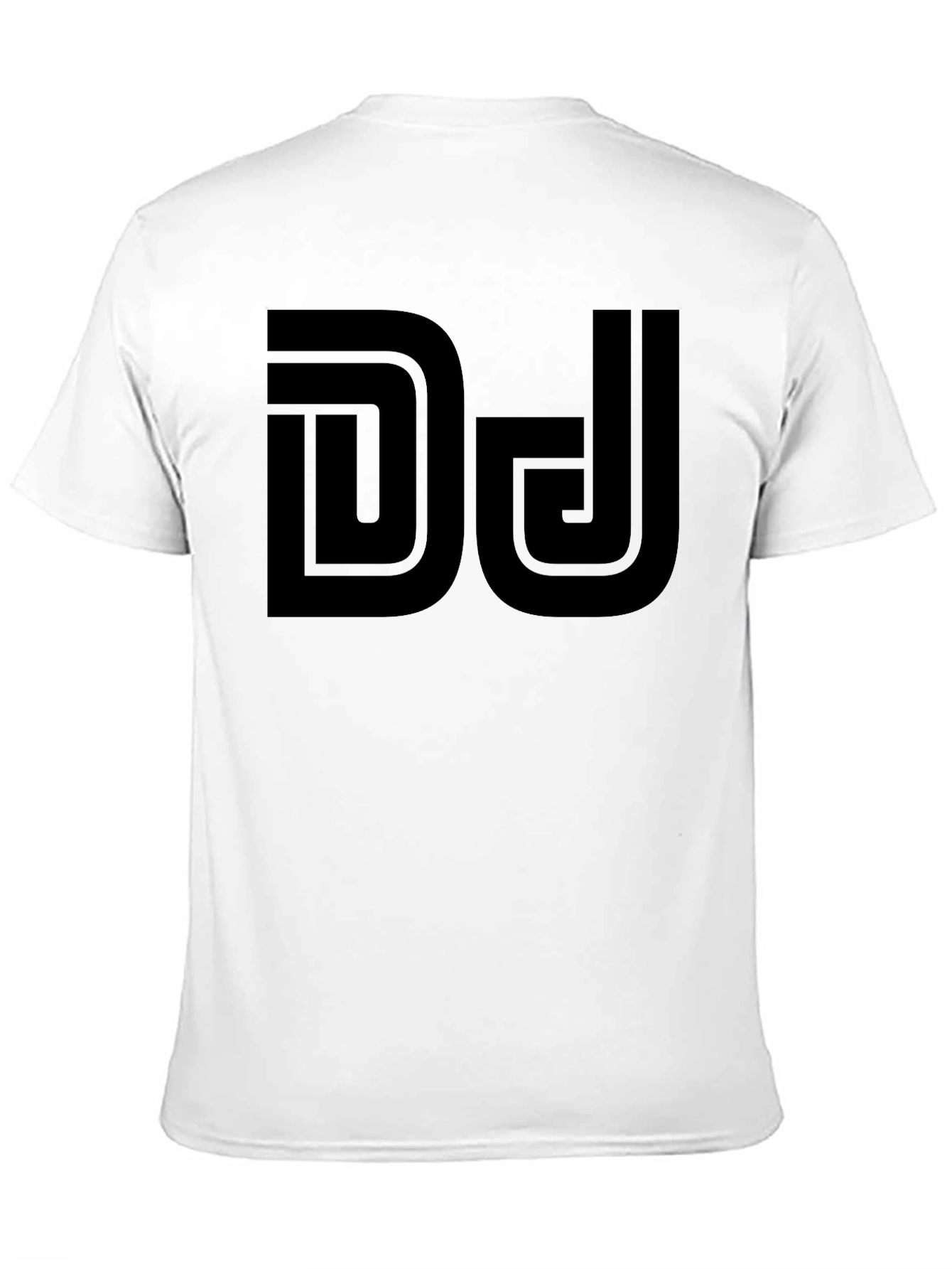 DJ Black Graphic Tee - Stylish Unisex T-Shirt