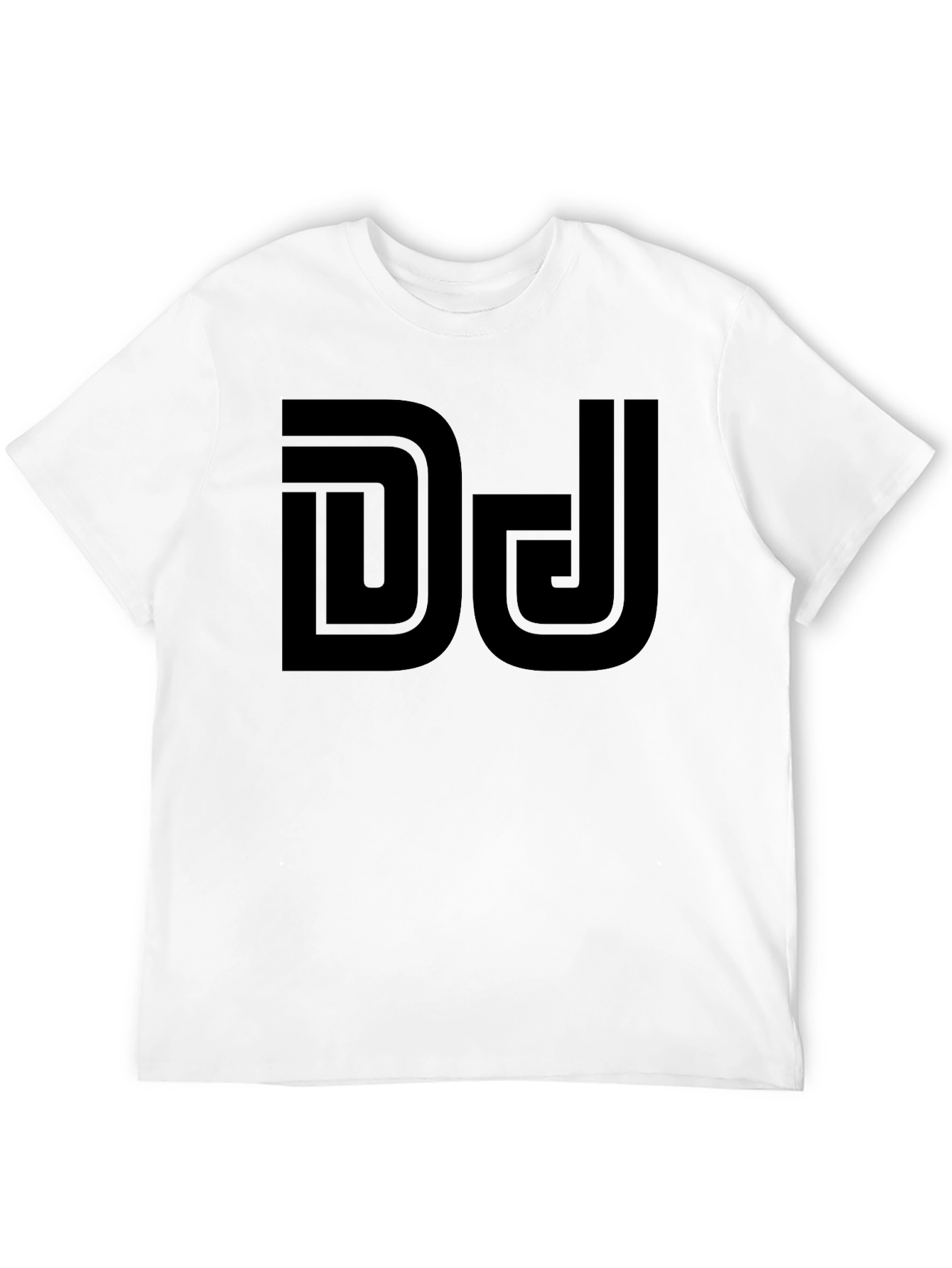 DJ Black Graphic Tee - Stylish Unisex T-Shirt