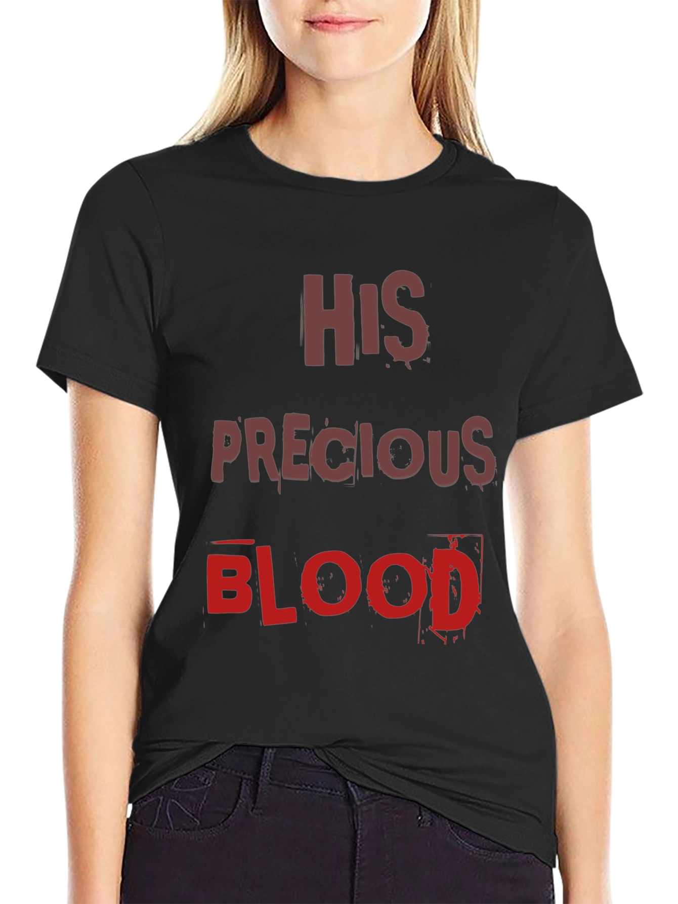 His Precious Blood Graphic Tee