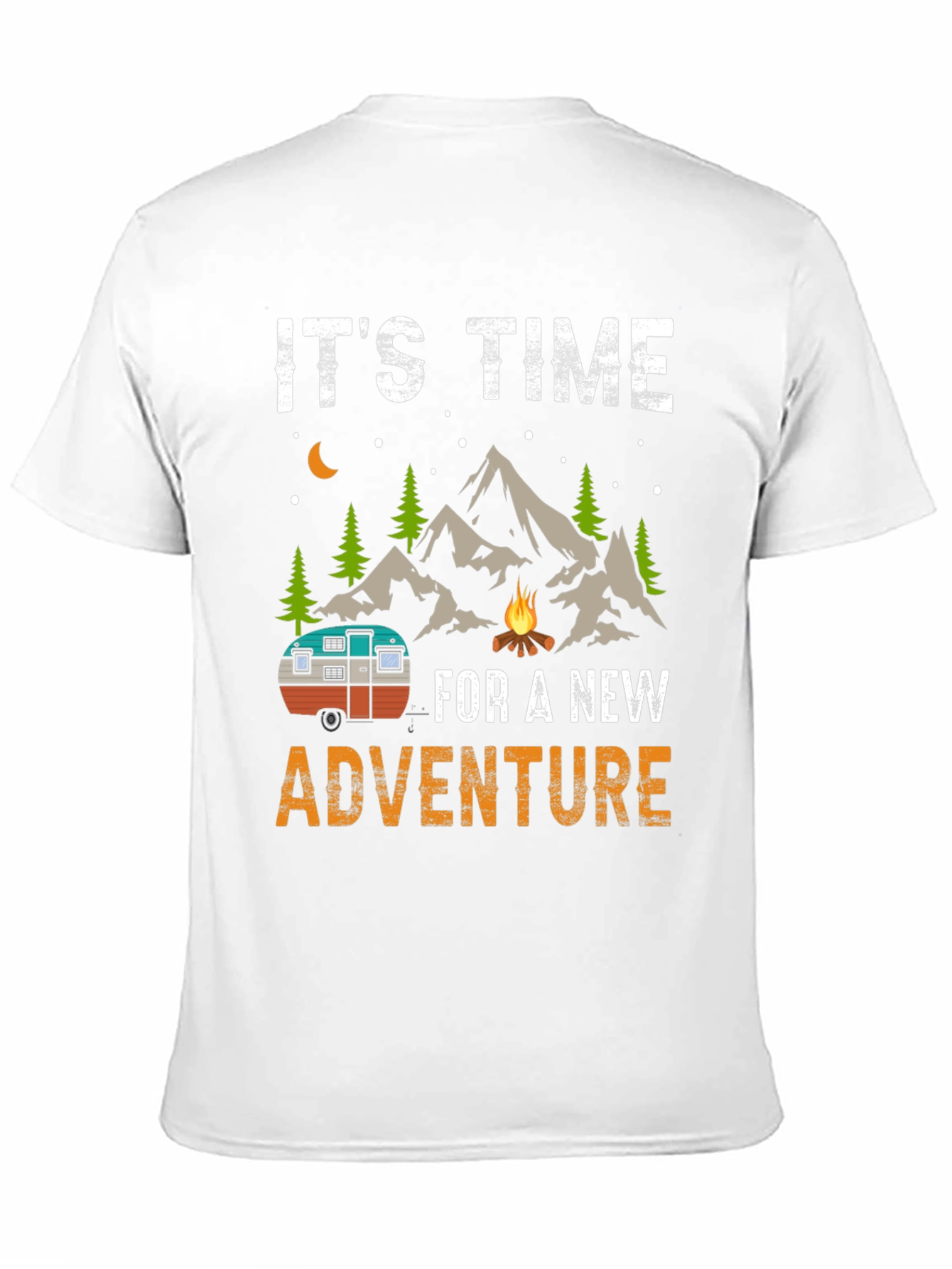 Time for a New Adventure Camping Graphic Tee