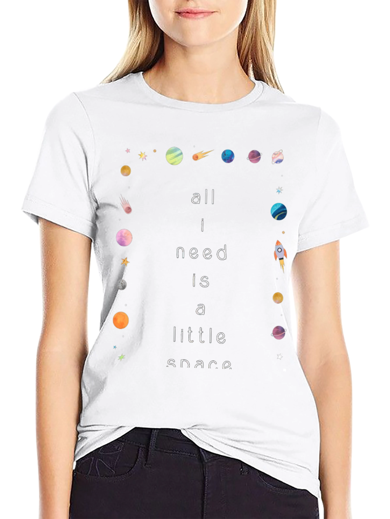 All I Need Is A Little Space Graphic Tee