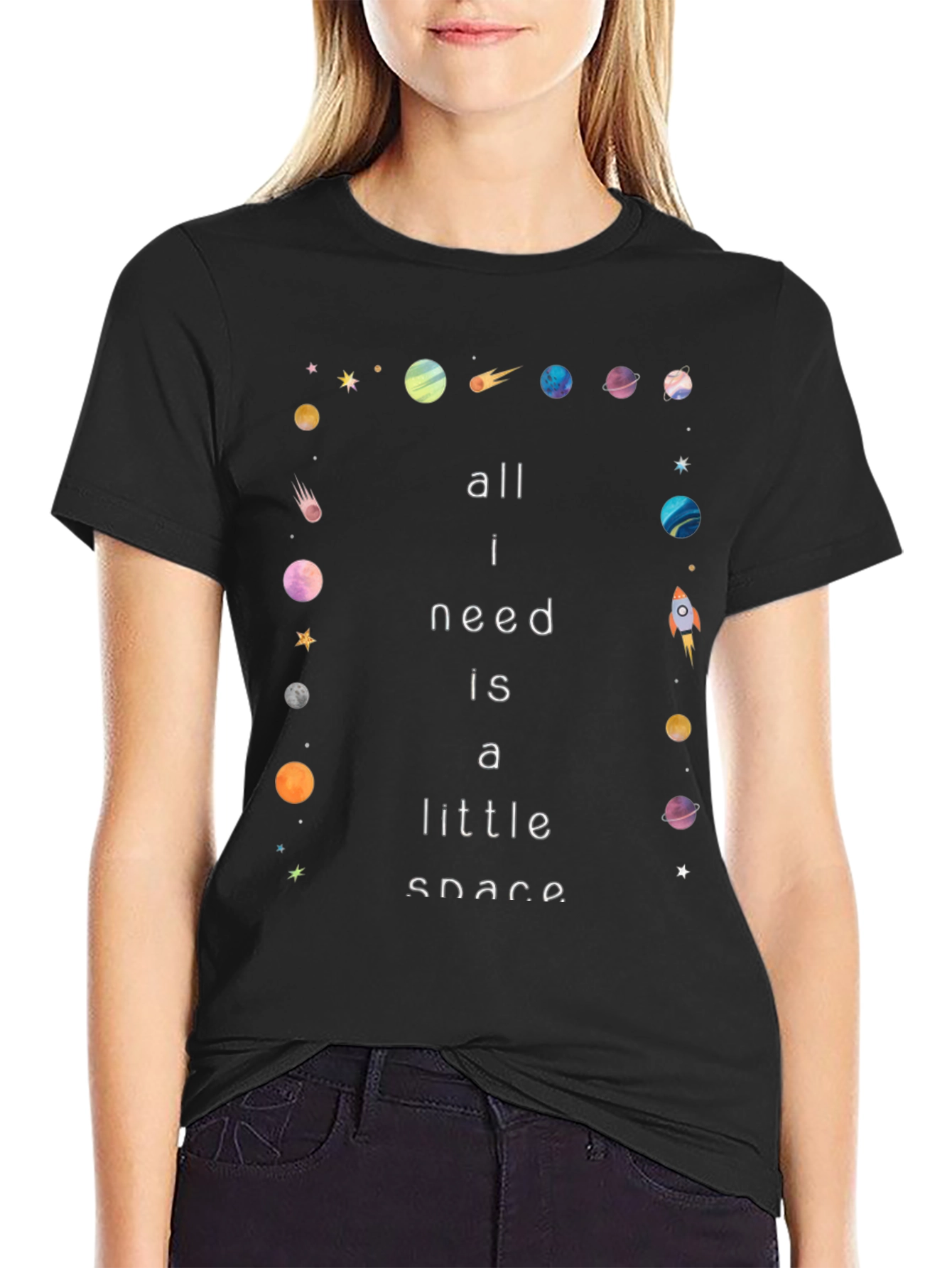 All I Need Is A Little Space Graphic Tee