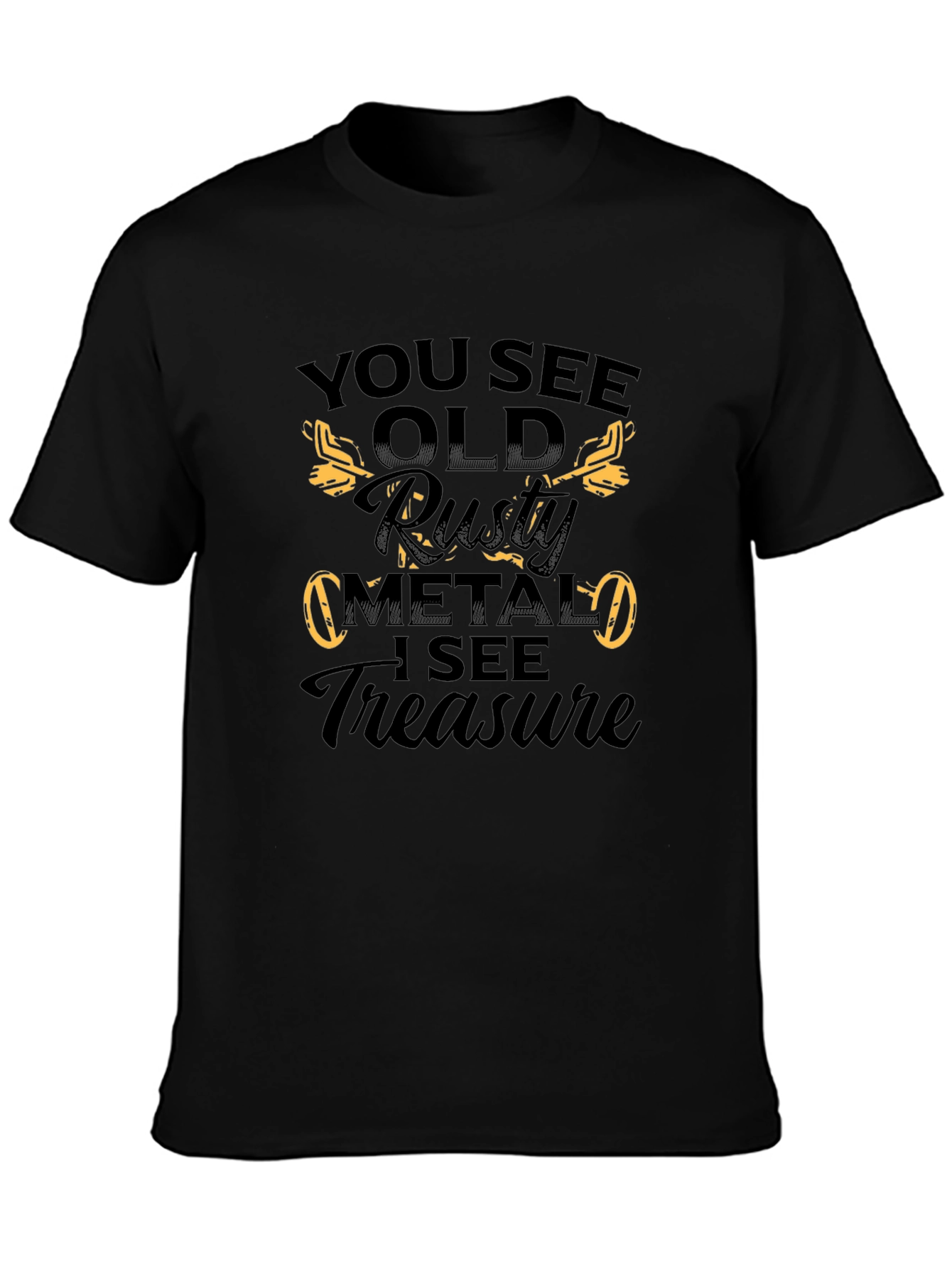Rusty Metal Treasure Graphic Tee