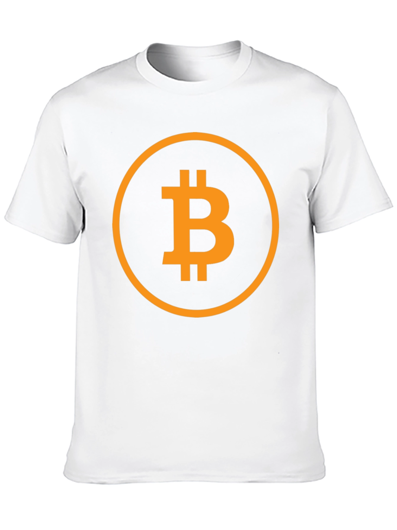 Bitcoin Logo Graphic T-Shirt - Black