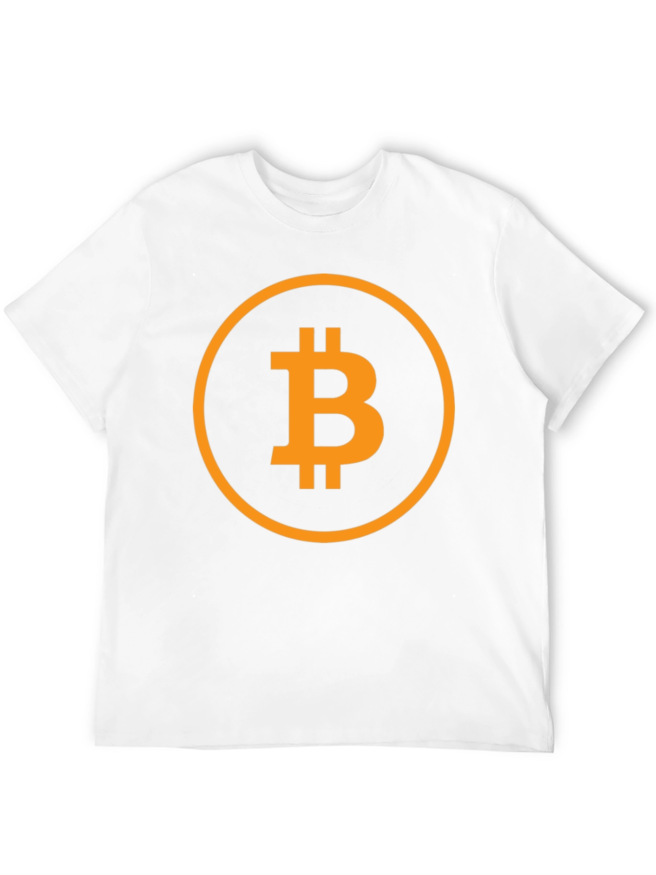 Bitcoin Logo Graphic T-Shirt - Black