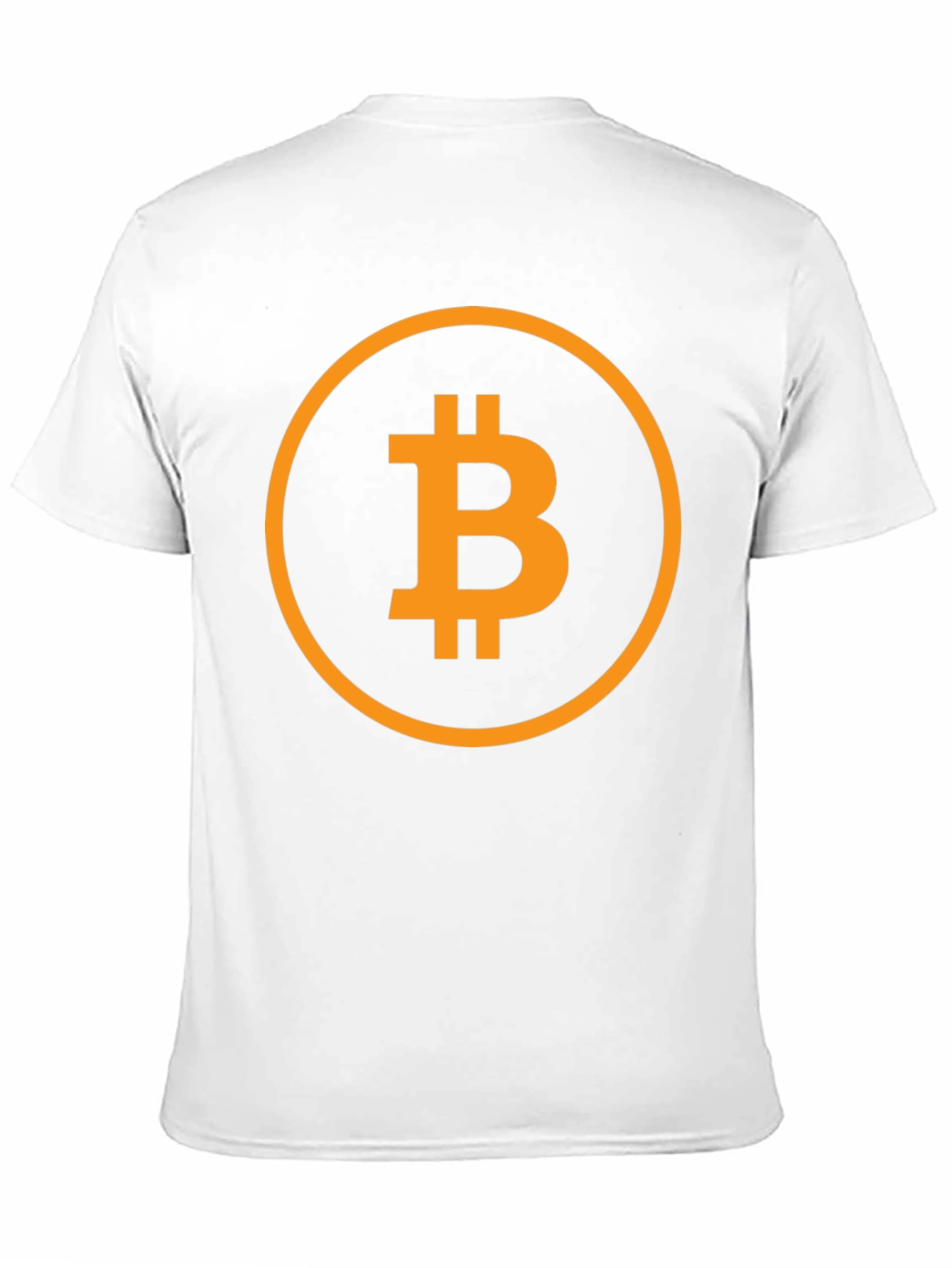 Bitcoin Logo Graphic T-Shirt - Black