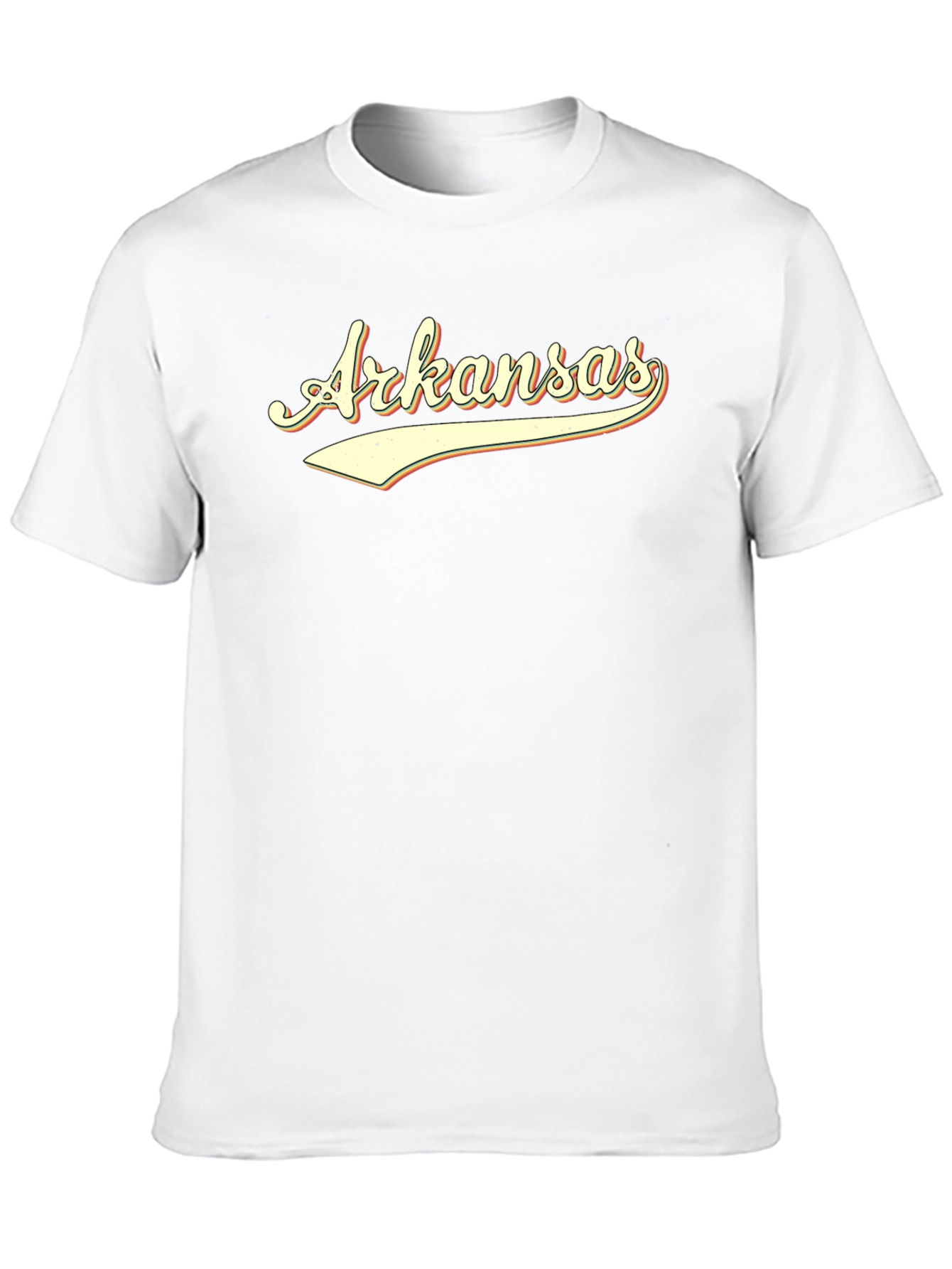 Arkansas Retro Graphic Tee - Black
