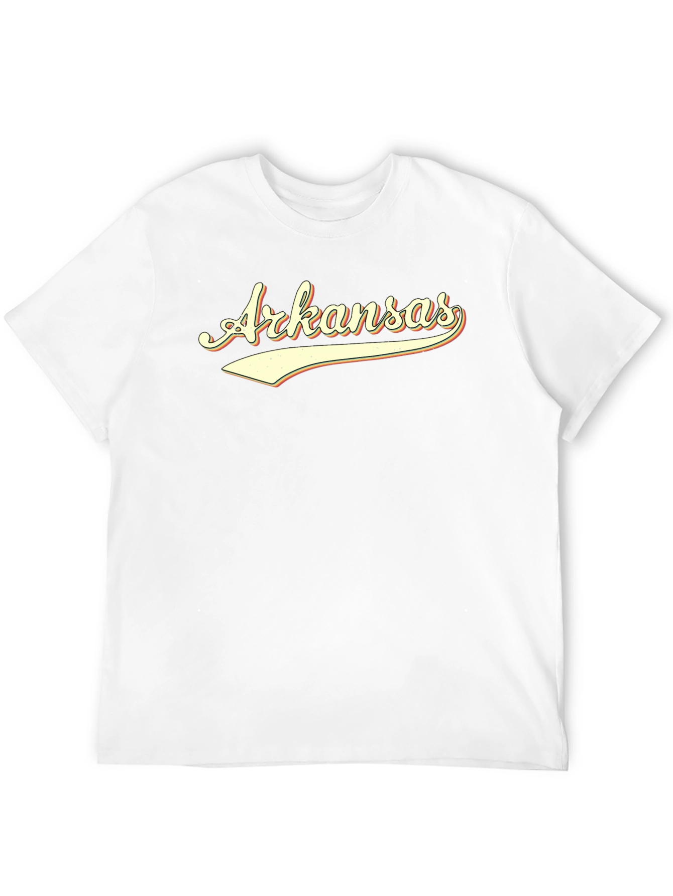 Arkansas Retro Graphic Tee - Black