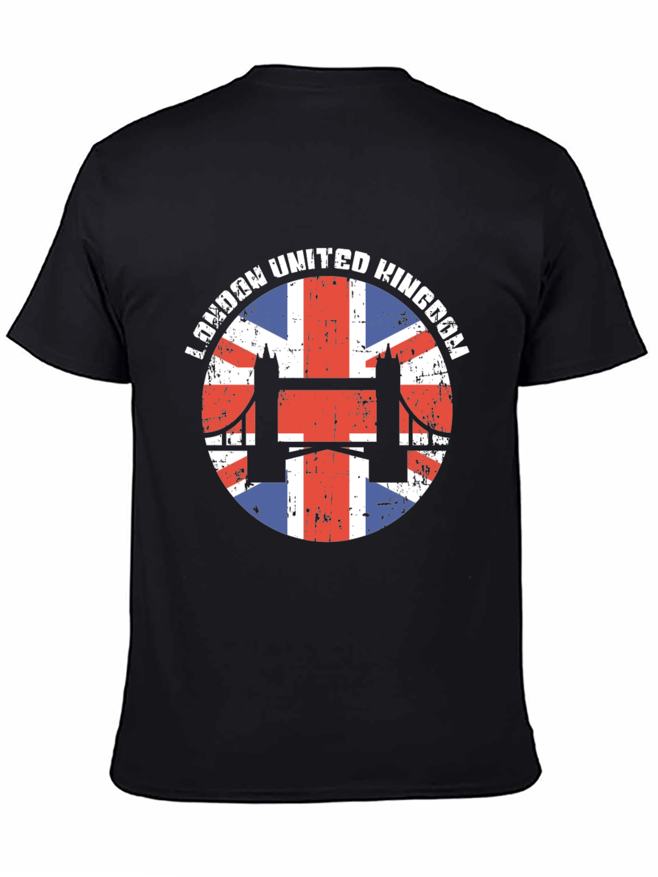 London United Kingdom Flag Graphic Tee