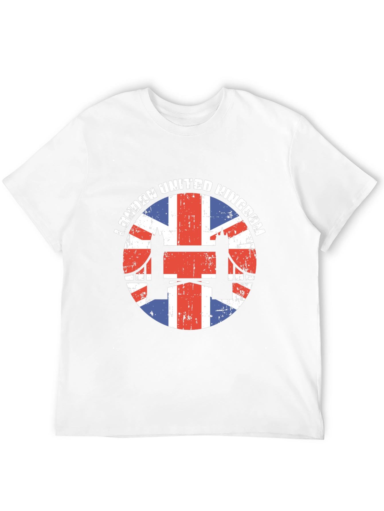 London United Kingdom Flag Graphic Tee