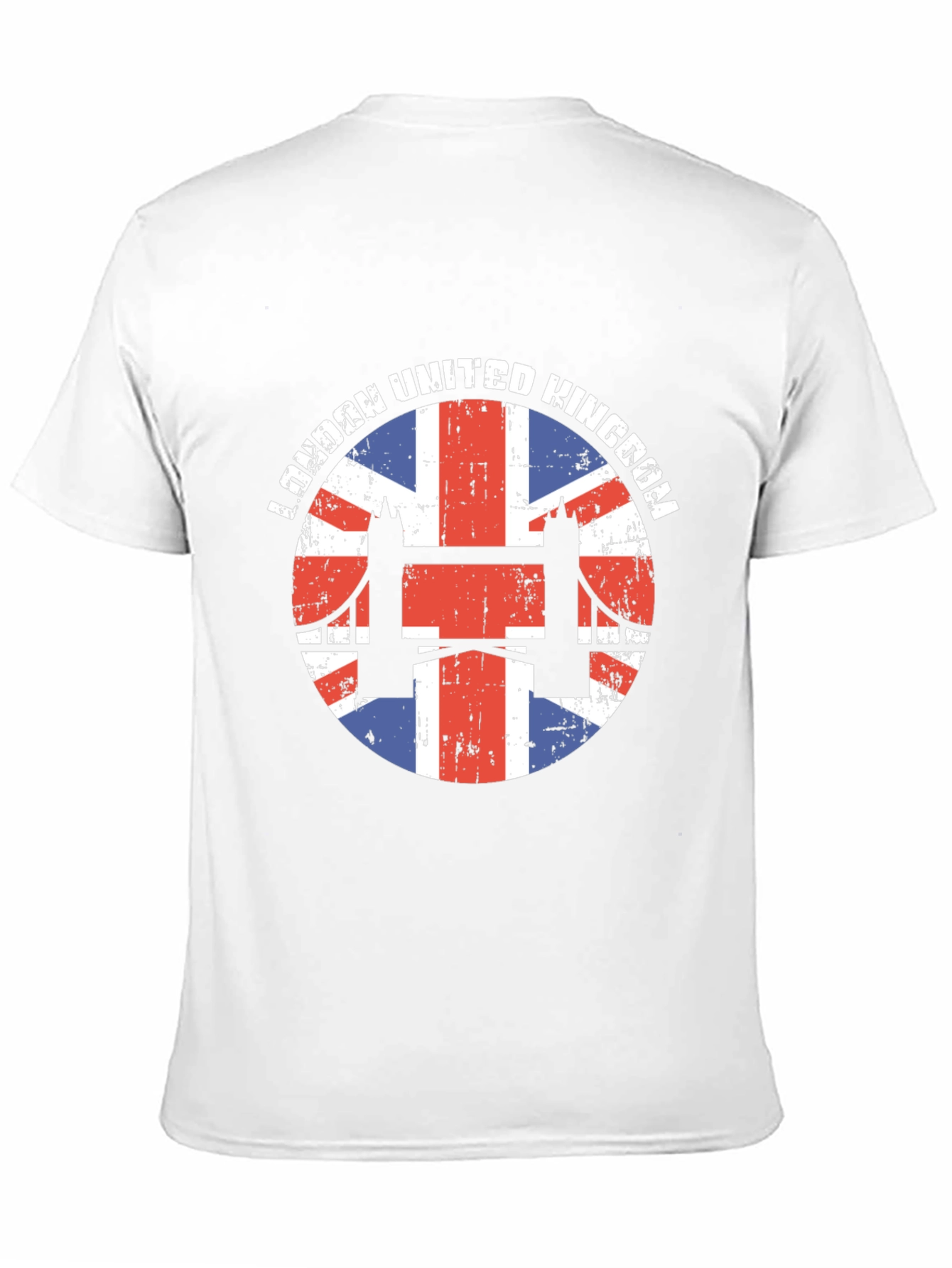 London United Kingdom Flag Graphic Tee