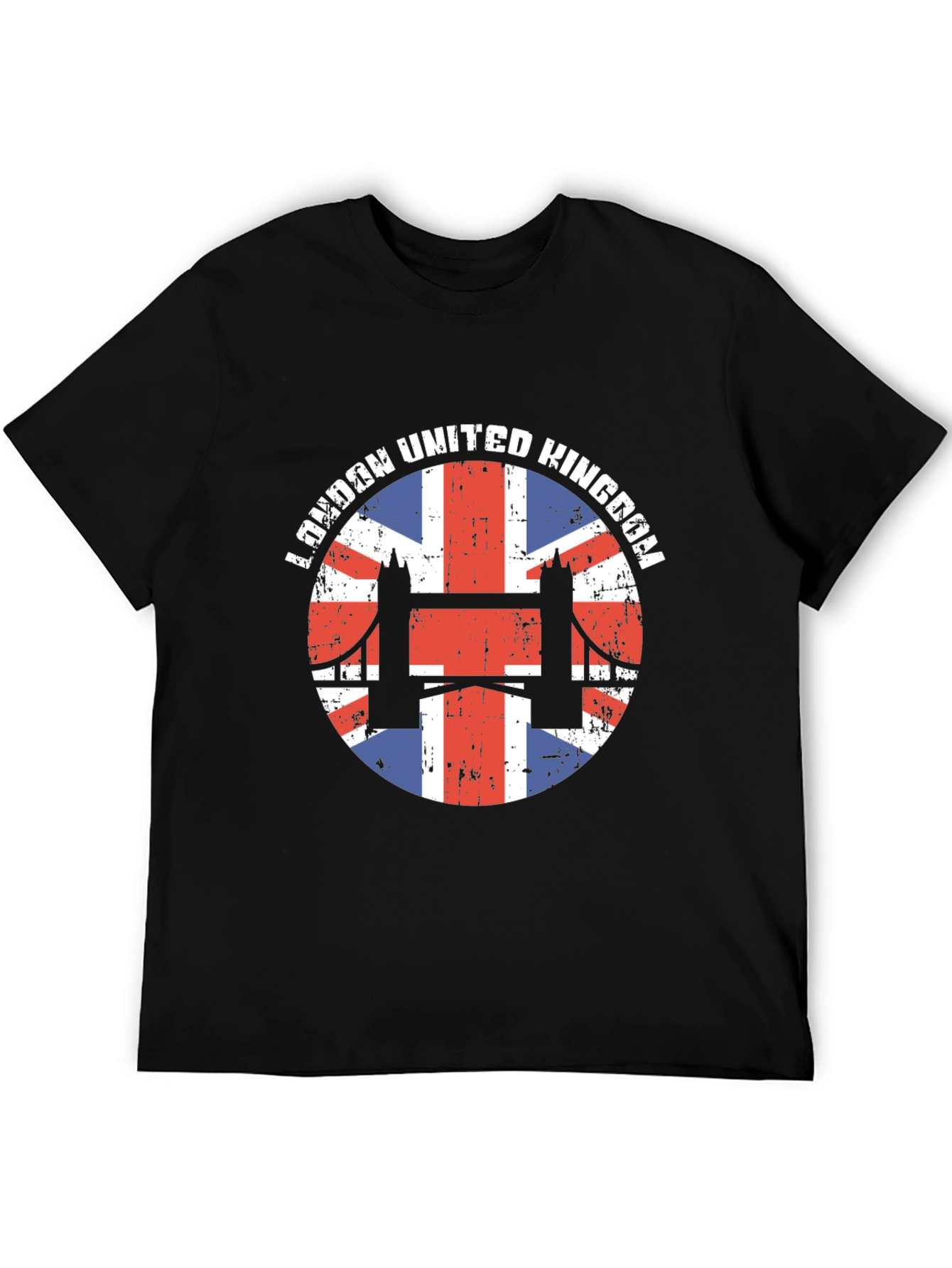 London United Kingdom Flag Graphic Tee