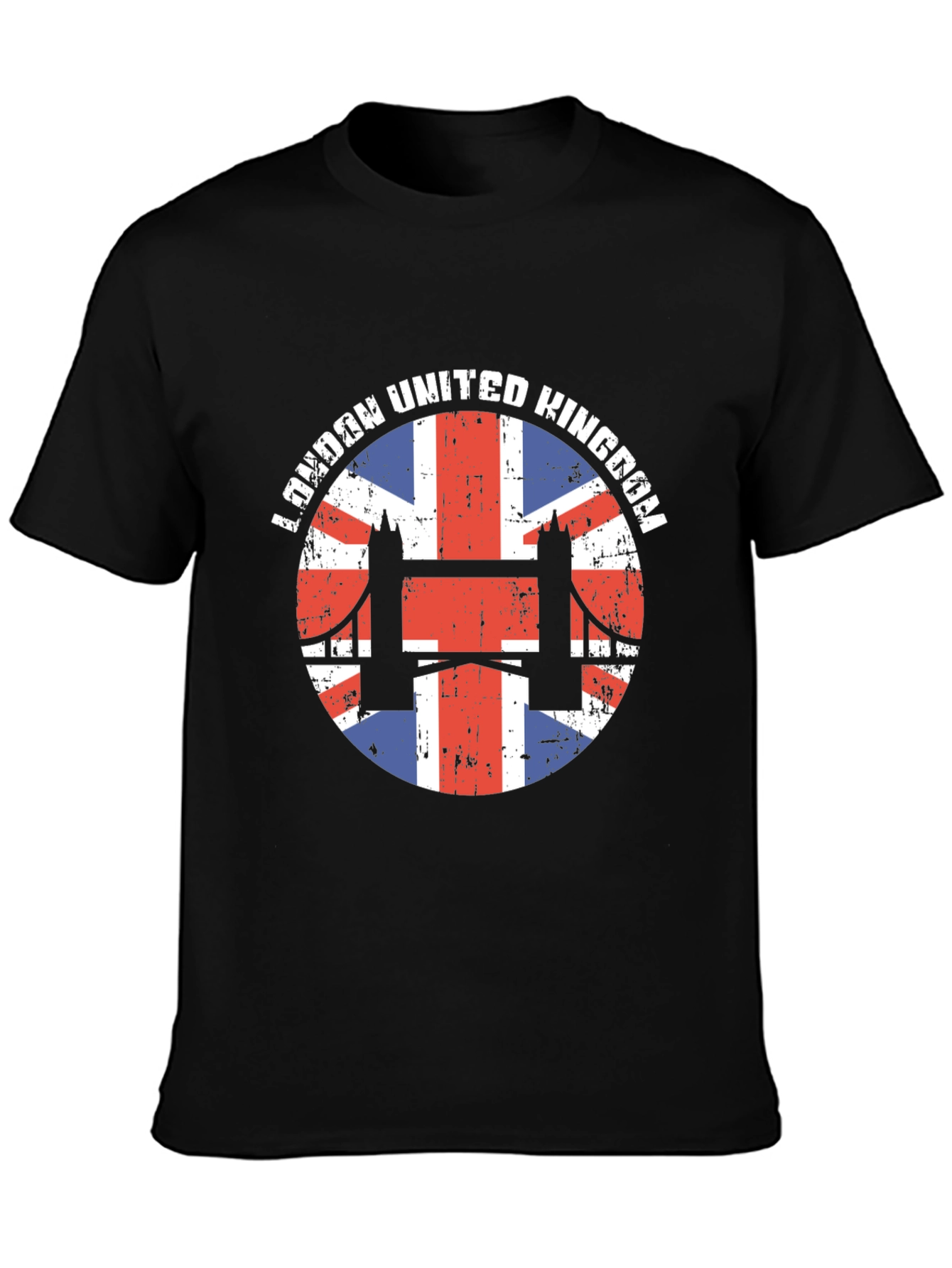London United Kingdom Flag Graphic Tee