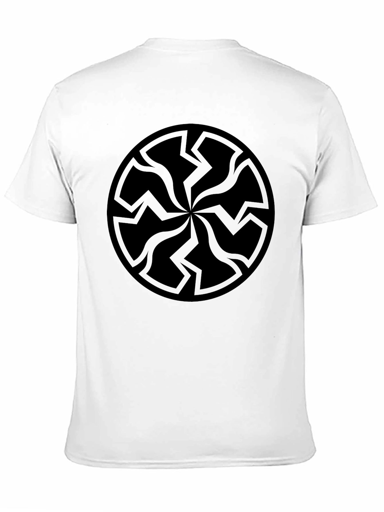 Black Sun Symbol Graphic Tee - Dark Aesthetic Shirt