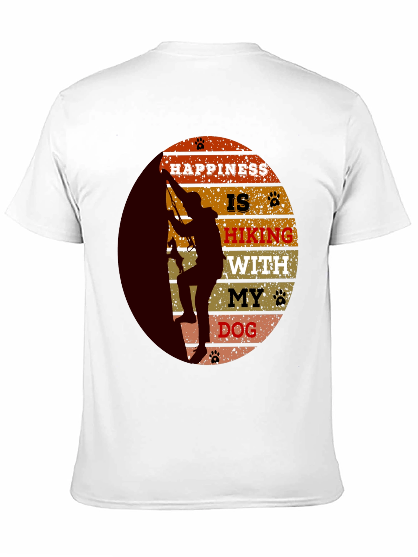 Hiking With My Dog Graphic Tee