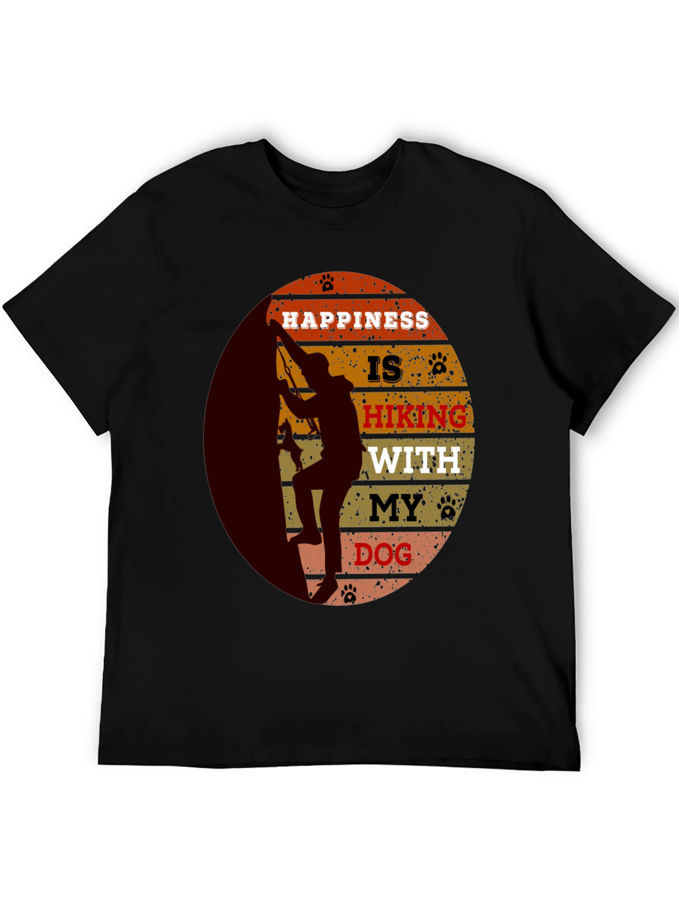 Hiking With My Dog Graphic Tee