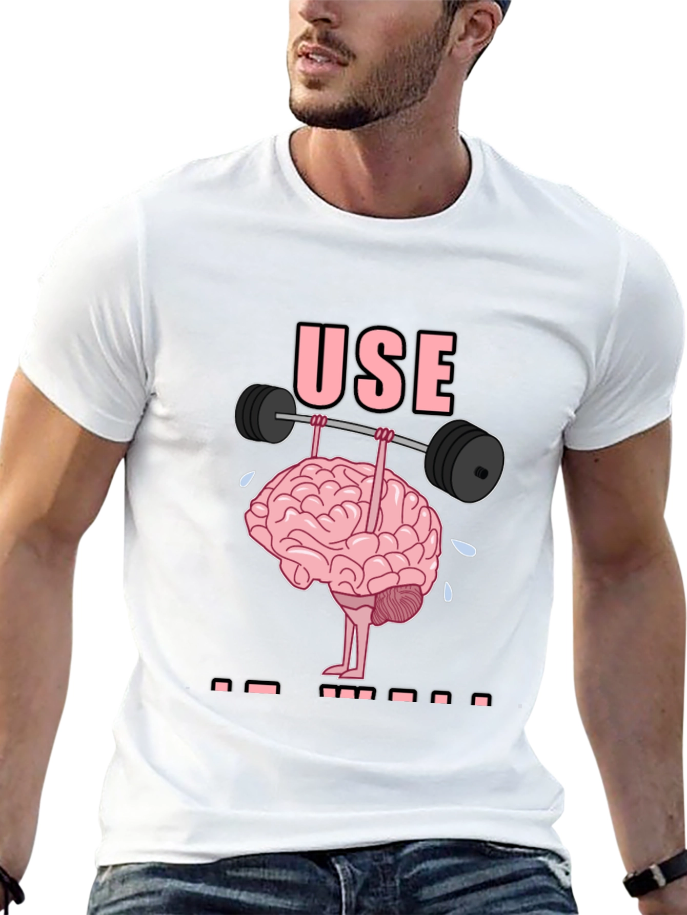 Brain Power T-Shirt - Lift Your Mind!