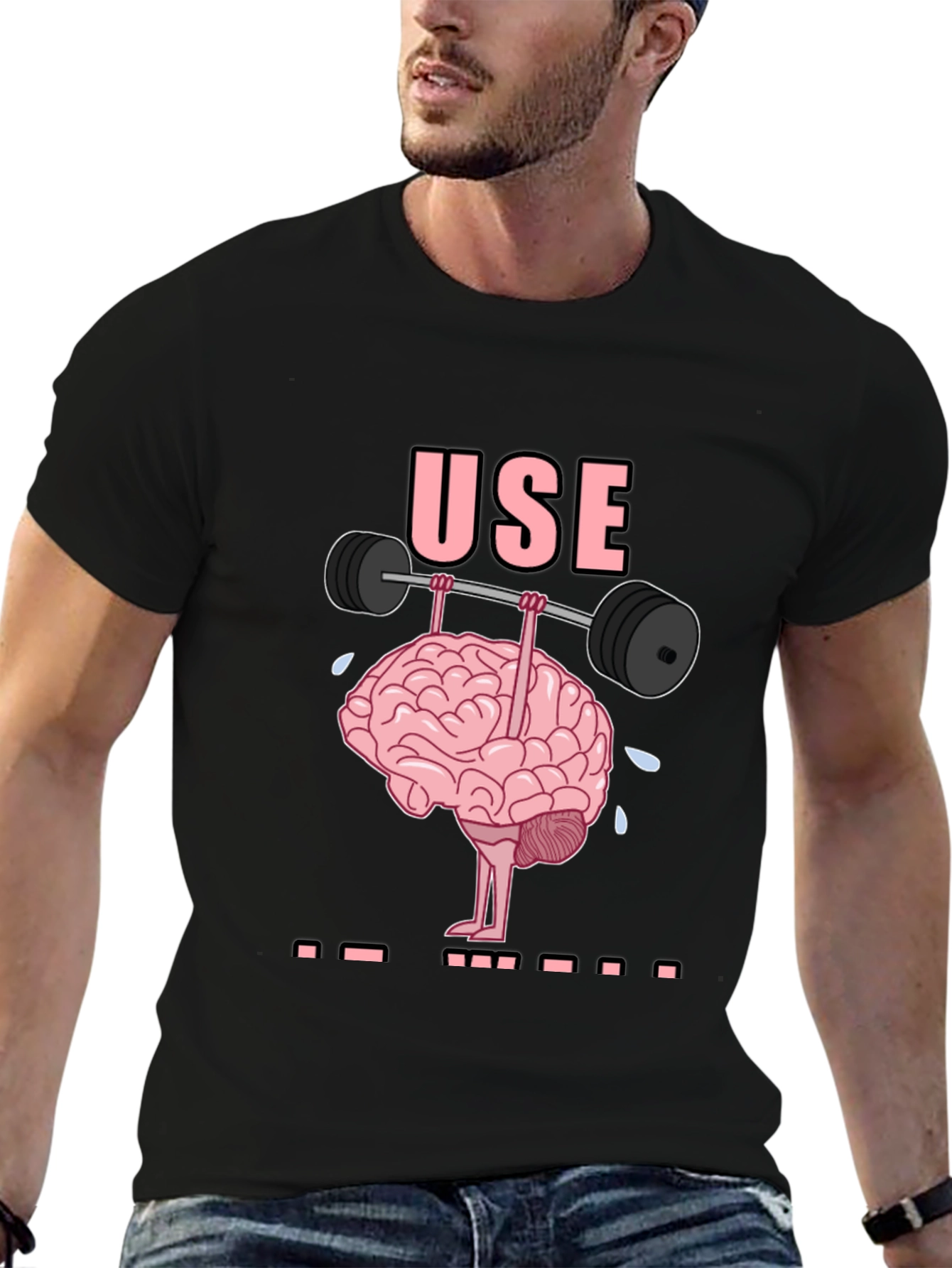 Brain Power T-Shirt - Lift Your Mind!