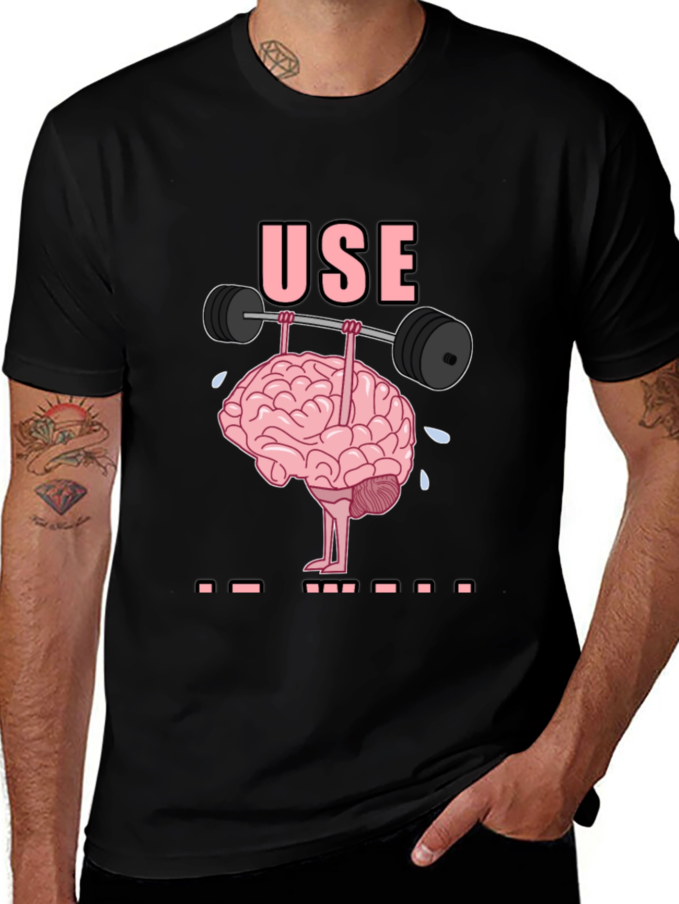 Brain Power T-Shirt - Lift Your Mind!